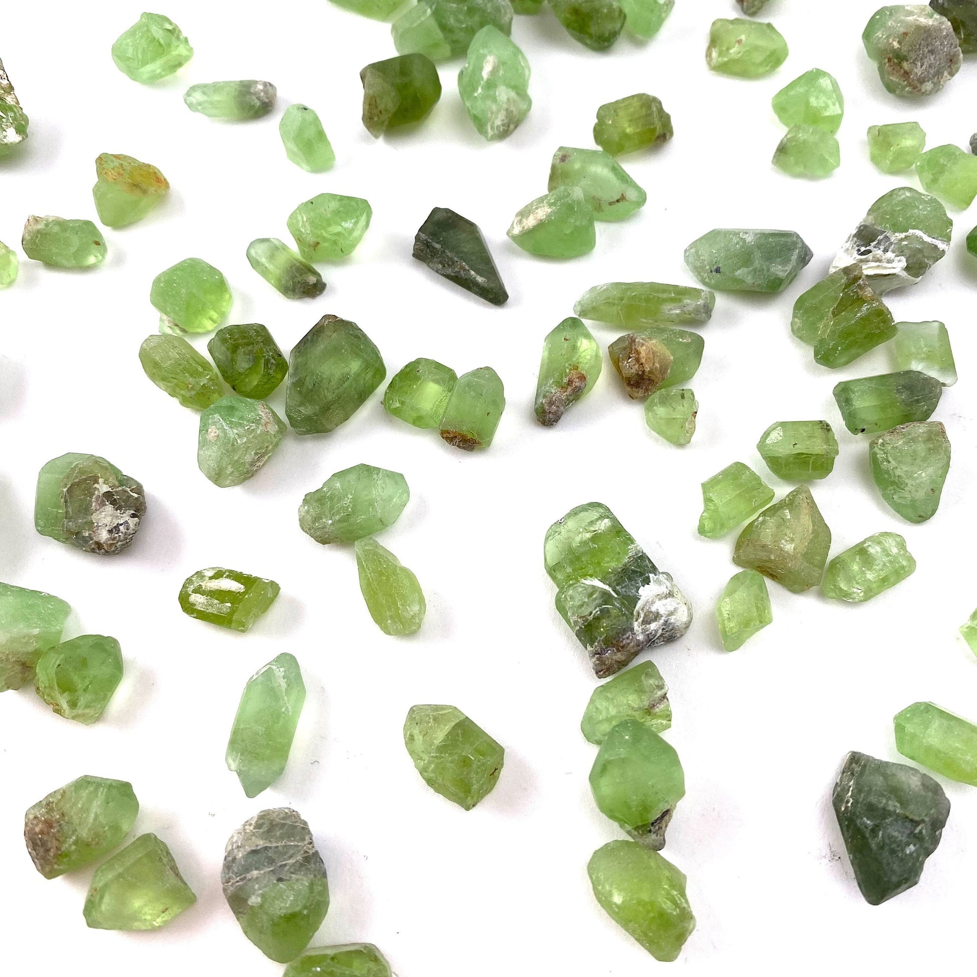 ONE Terminated Peridot Crystal (Pakistan) | Forsterite var. Peridot, raw peridot, natural peridot, peridot crystal, august birthstone