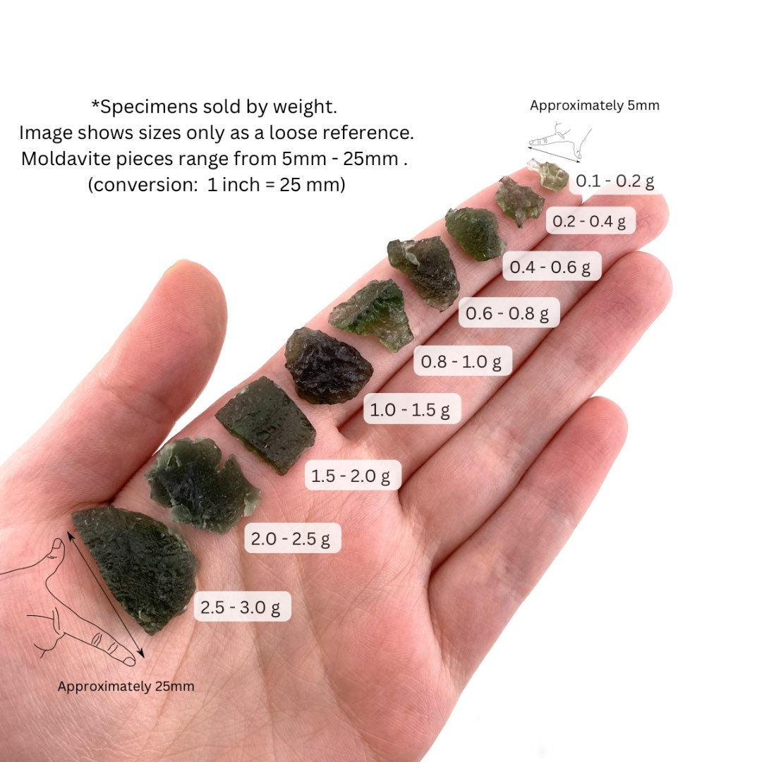 ONE Genuine Moldavite (Czech Republic) | moldavite specimen, tektite, moldavite, authentic moldavite, real moldavite, Czech moldavite