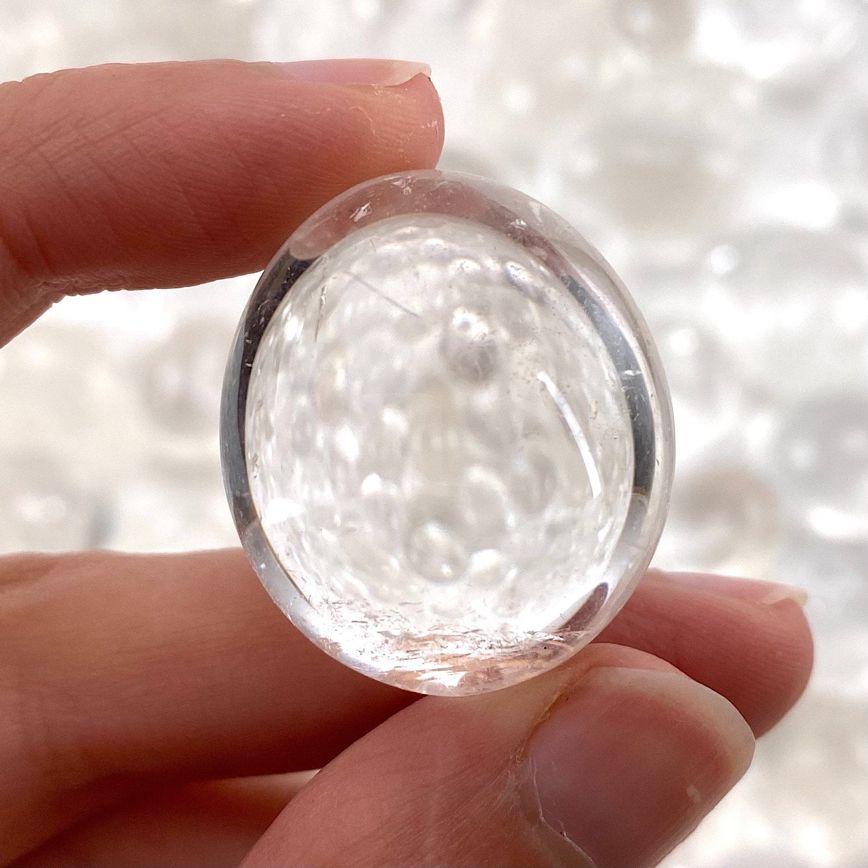 ONE Quartz Tumble, natural quartz, polished quartz, clear quartz tumble, quartz crystal, tumbled stones
