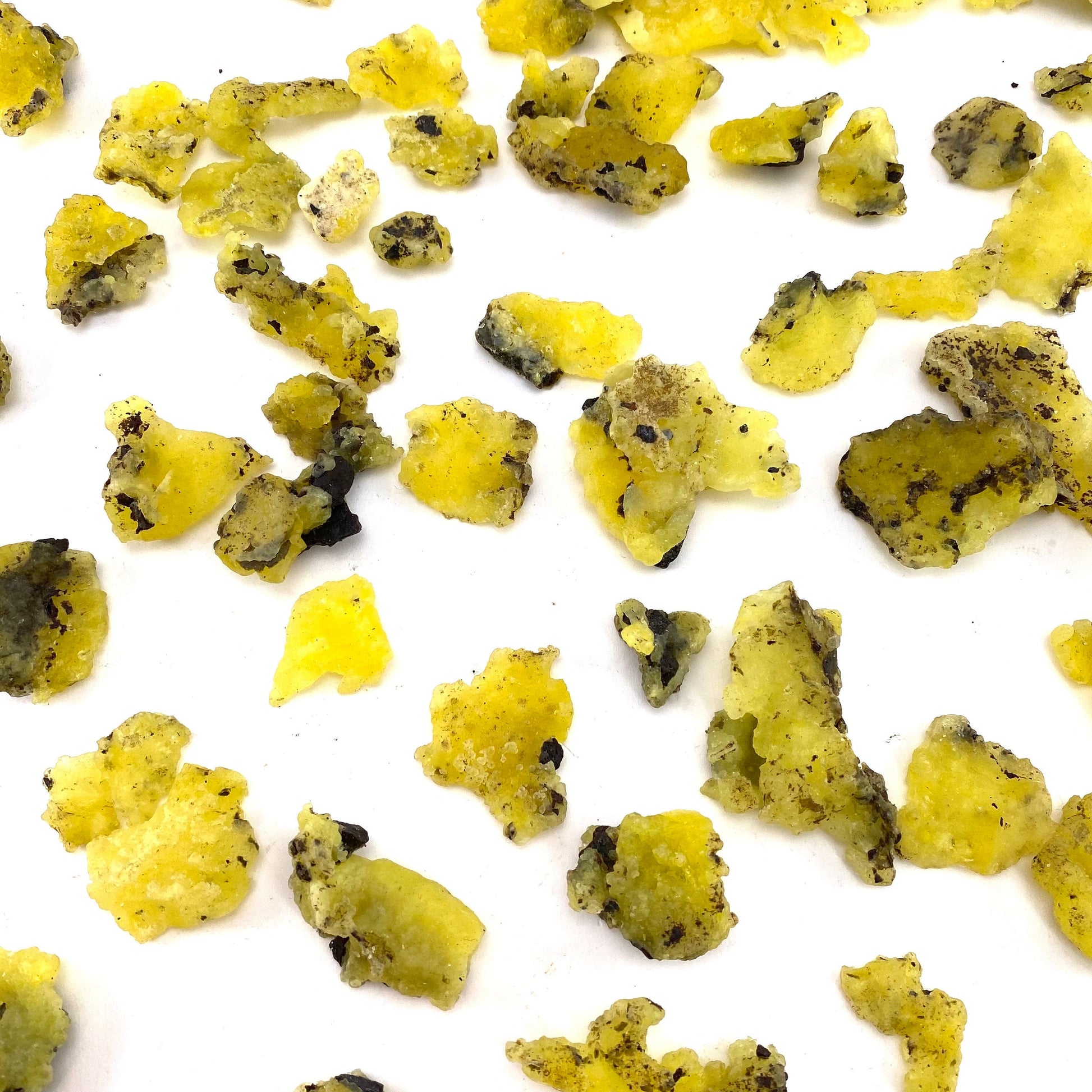 ONE Brucite Specimen (Pakistan) | yellow brucite, raw brucite, yellow brucite crystal, mineral specimen, crystals