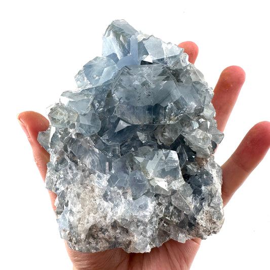 Celestite cluster, raw celestite, celestite geode, celestite crystal, natural celestite, crystal cluster