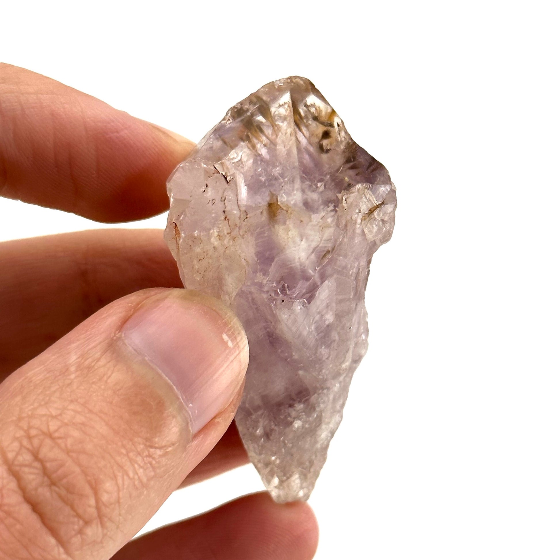 Rare! ONE Goethite Quartz Point (Madagascar), goethite included quartz, crystal, amethyst crystal goethite included quartz, mineral specimen