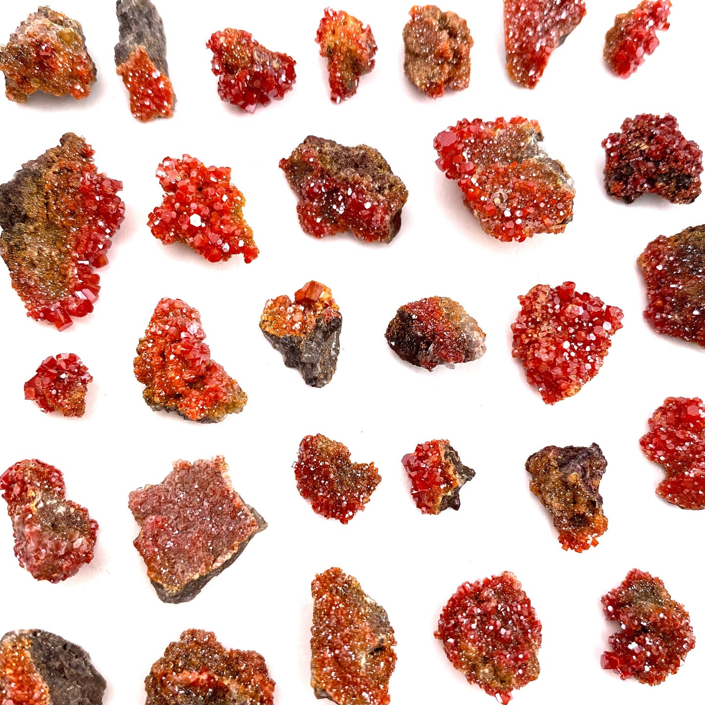 ONE Mini Vanadinite Cluster (Arizona, USA) | raw vanadinite, vanadinite specimen, vanadinite crystal, mineral specimen