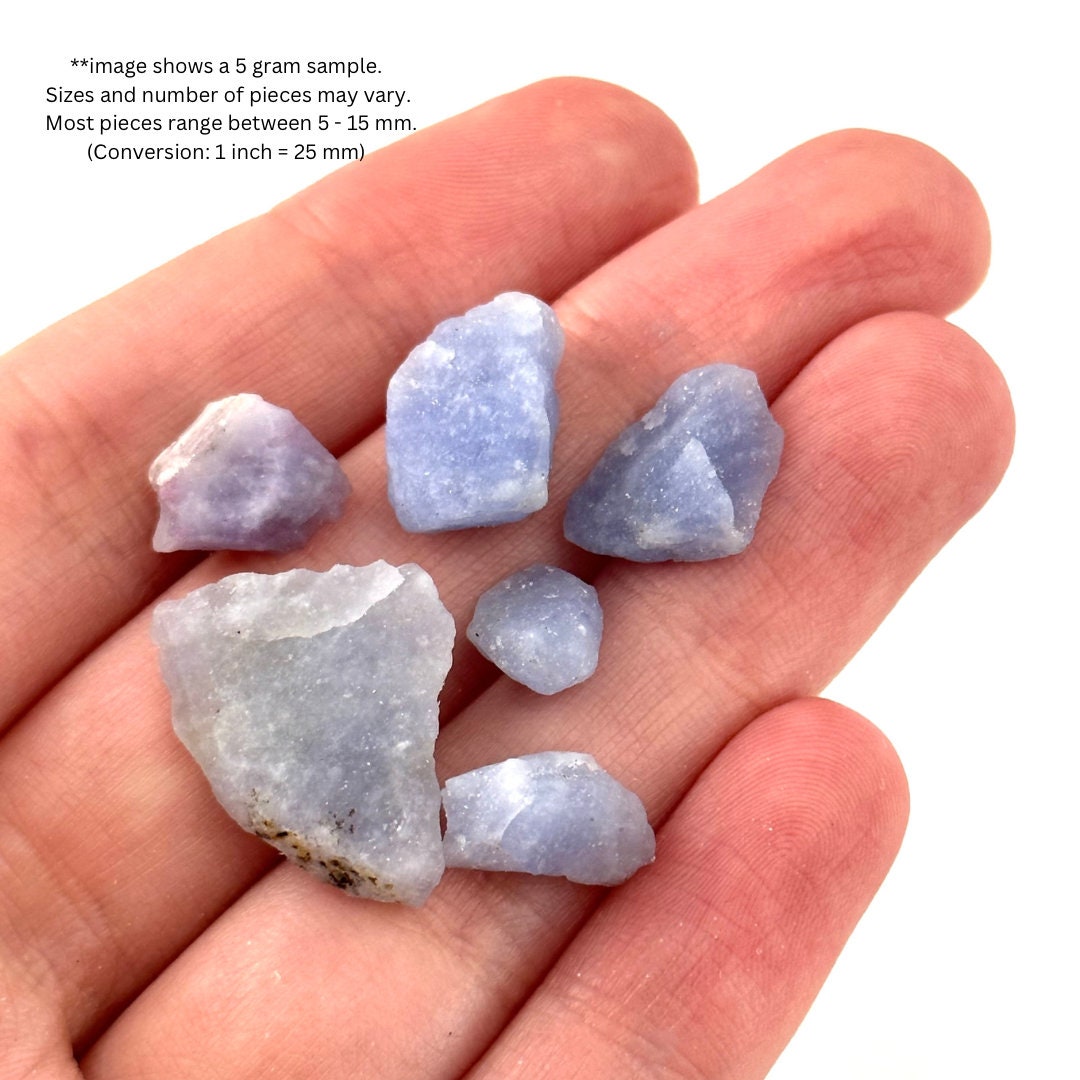 5 Grams of Blue Hackmanite Chips | raw hackmanite, blue hackmanite, hackmanite crystal, purple hackmanite