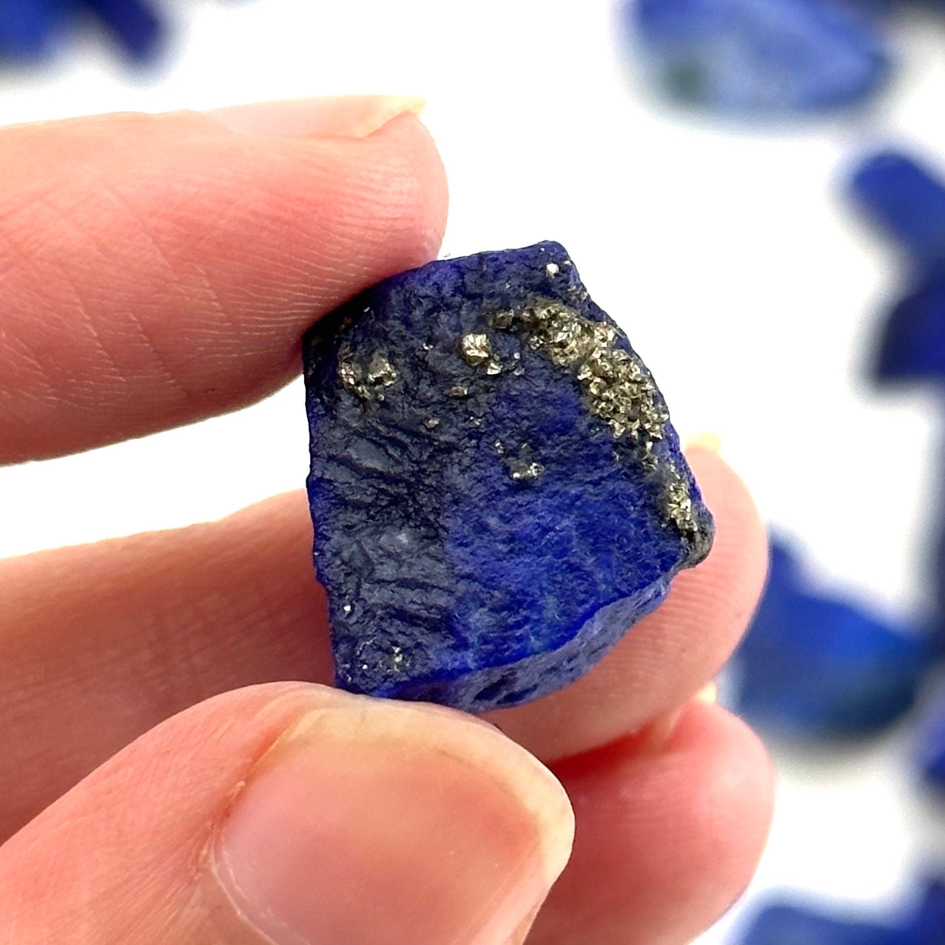 ONE Lapis Lazuli Raw, rough lapis lazuli, lapis lazuli chips, raw crystals, mineral specimen, natural lapis lazuli, raw lapis lazuli