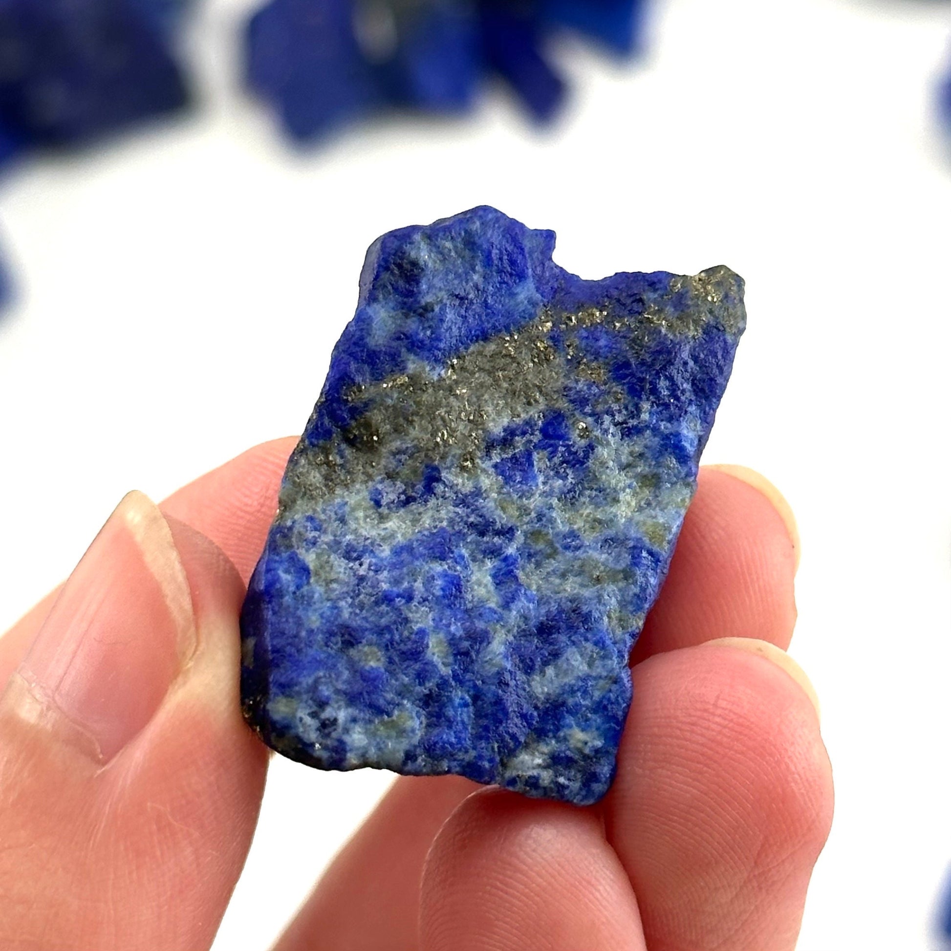 ONE Lapis Lazuli Raw, rough lapis lazuli, lapis lazuli chips, raw crystals, mineral specimen, natural lapis lazuli, raw lapis lazuli