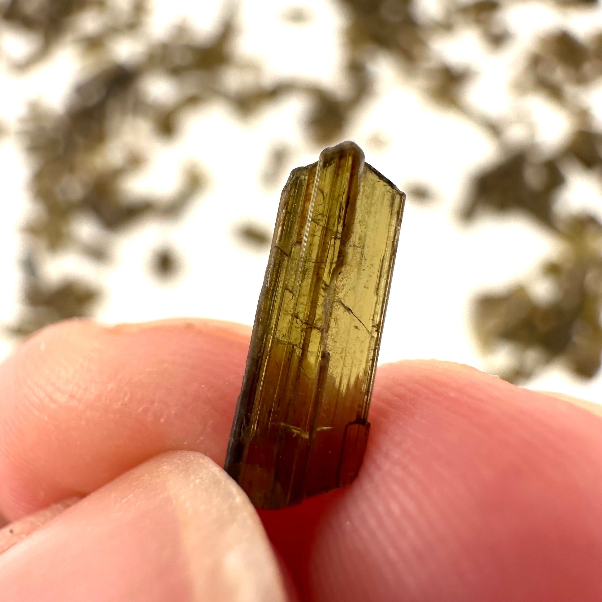 Mini Epidote Crystals | 1 Gram (Pakistan), epidote specimen, green epidote, epidote crystal, mineral specimen, crystals
