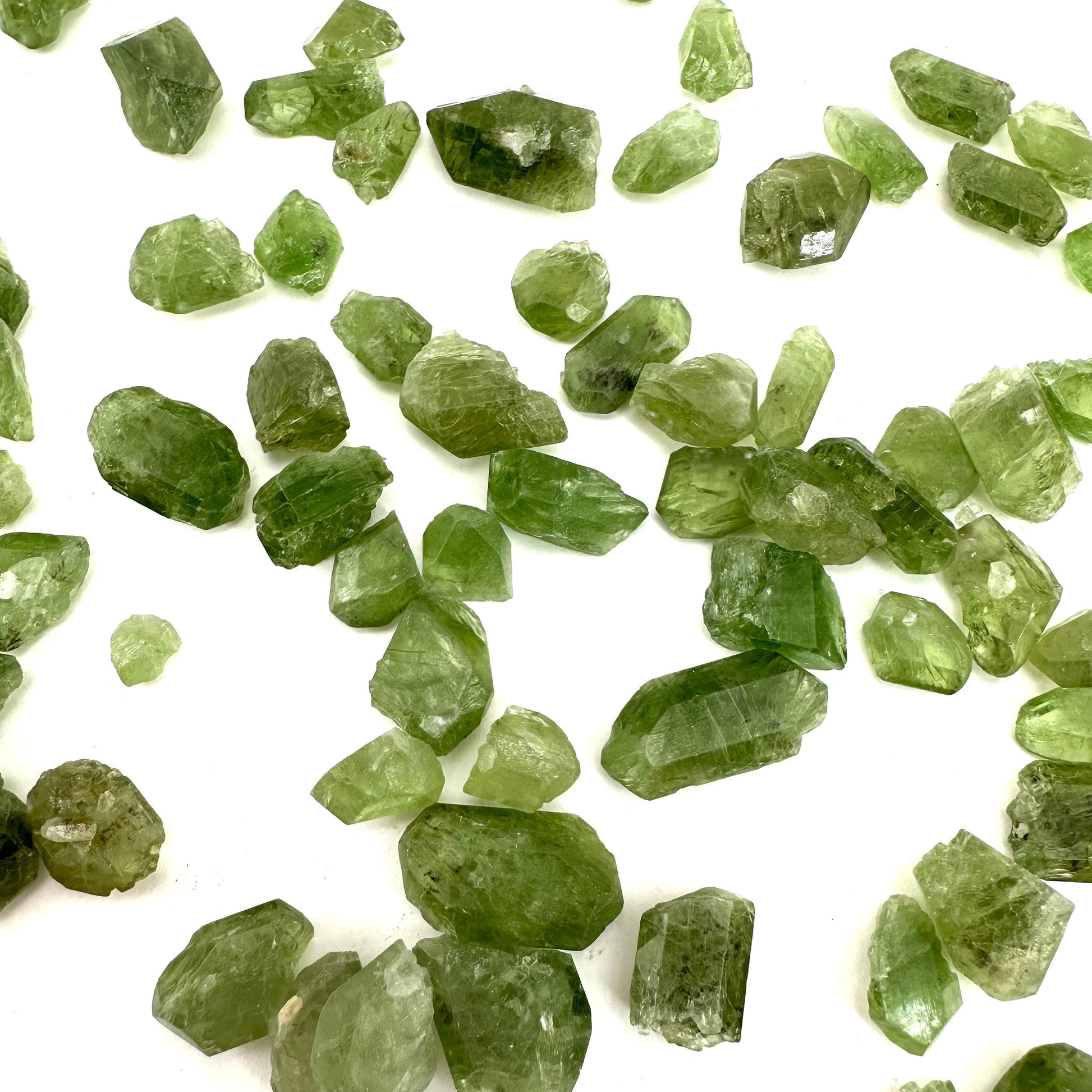 ONE Chromium Diopside Crystal (Afghanistan) | chrome diopside, diopside specimen, green diopside, diopside crystal, mineral specimen, crysta