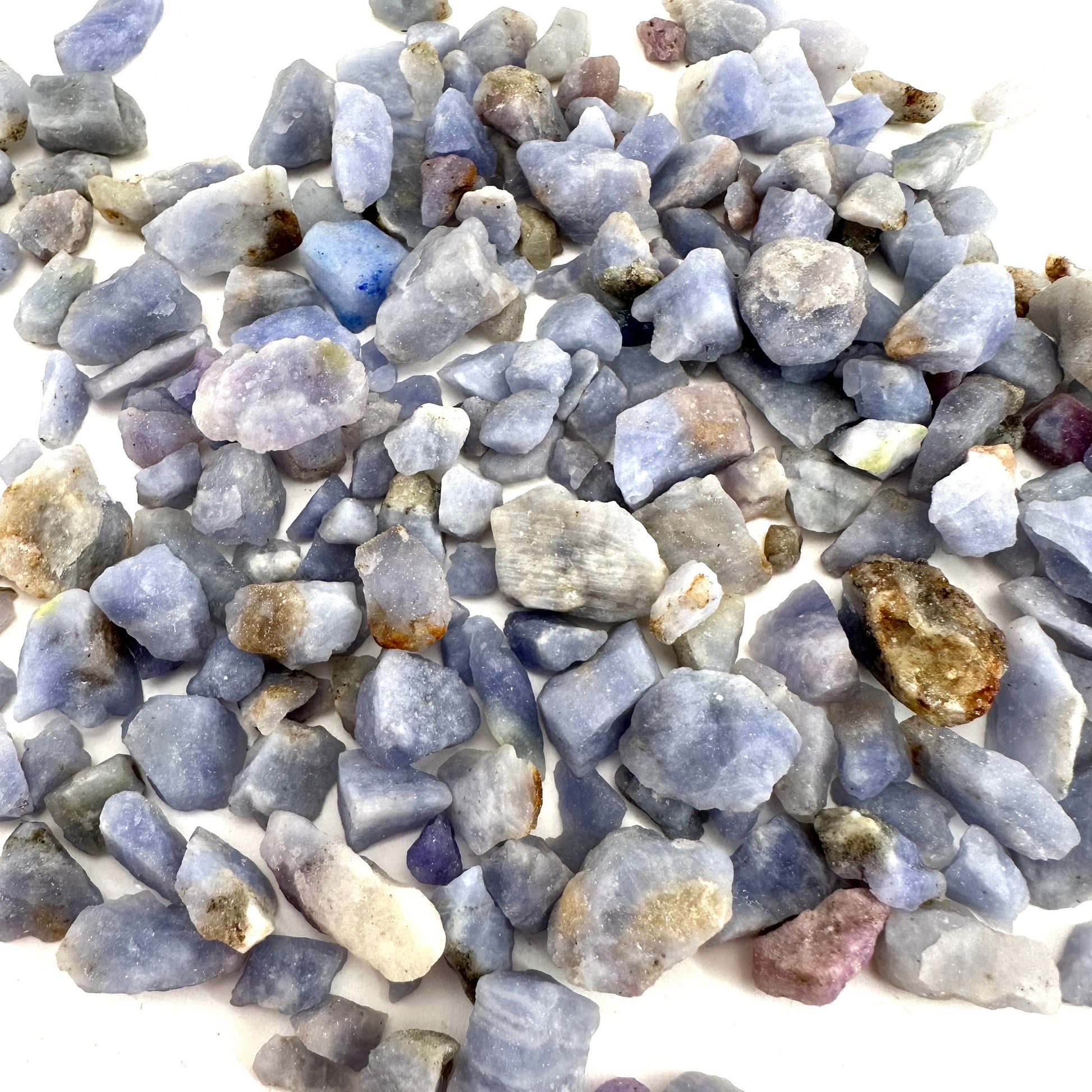 ONE Blue Hackmanite Raw Specimen | raw hackmanite, blue hackmanite, hackmanite crystal, purple hackmanite