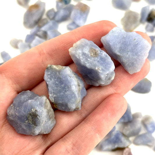 ONE Blue Hackmanite Raw Specimen | raw hackmanite, blue hackmanite, hackmanite crystal, purple hackmanite