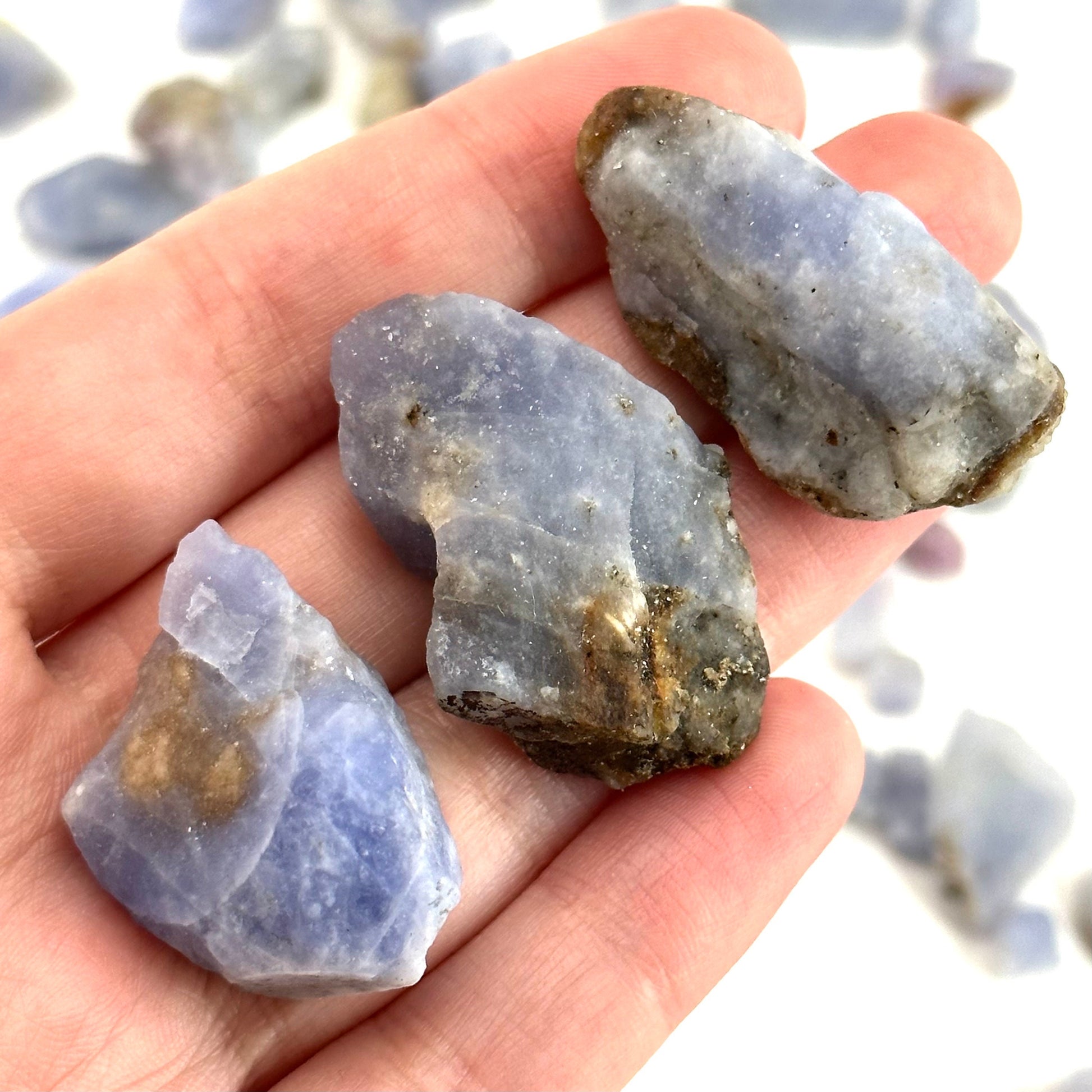 ONE Blue Hackmanite Raw Specimen | raw hackmanite, blue hackmanite, hackmanite crystal, purple hackmanite