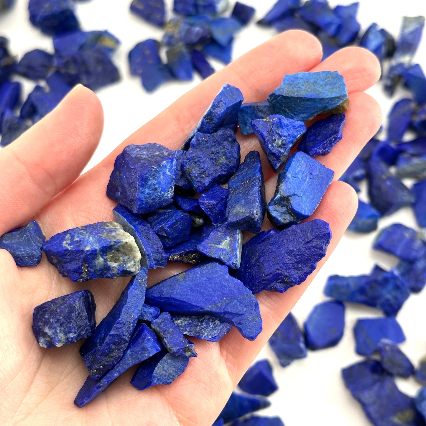 ONE Lapis Lazuli Raw, rough lapis lazuli, lapis lazuli chips, raw crystals, mineral specimen, natural lapis lazuli, raw lapis lazuli