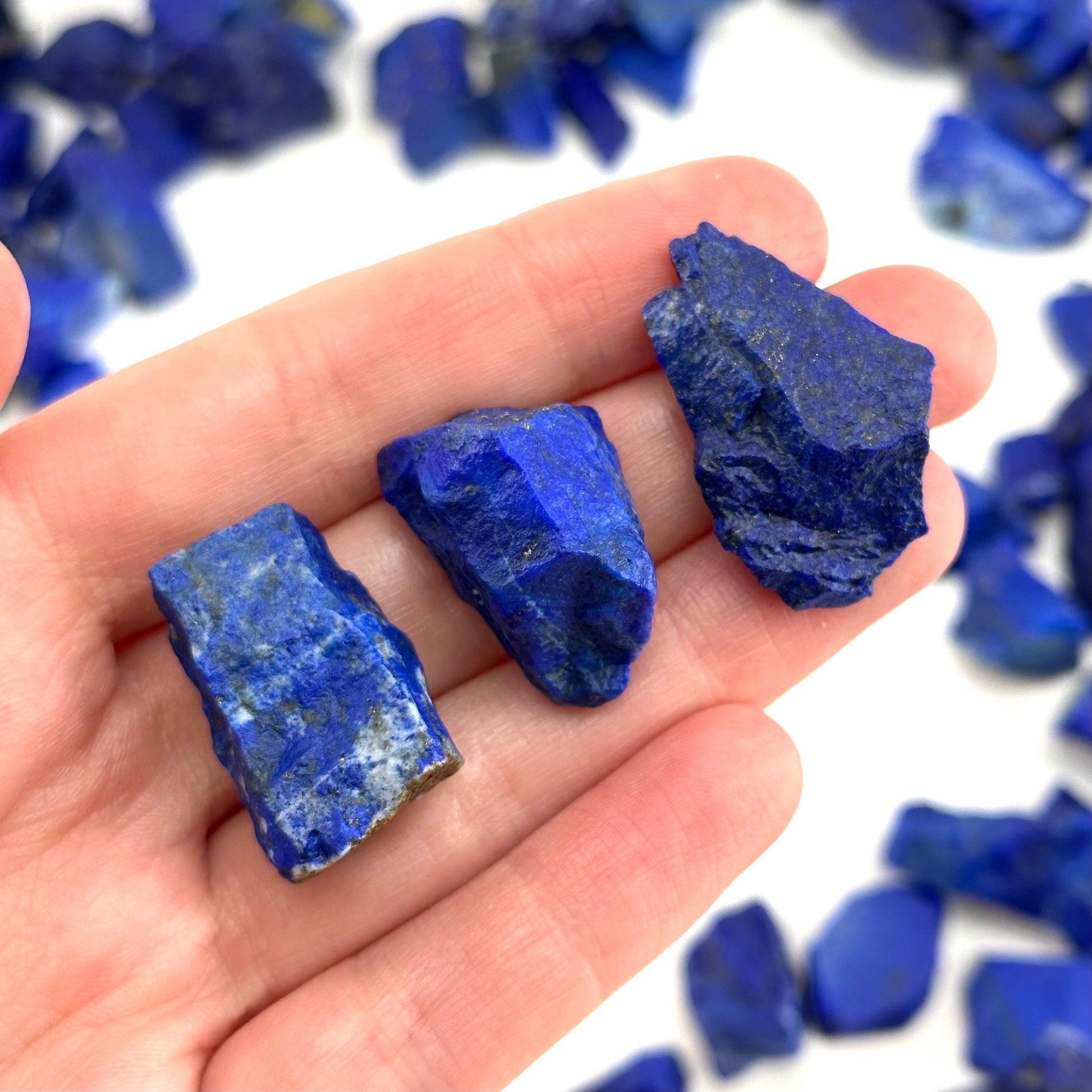 ONE Lapis Lazuli Raw, rough lapis lazuli, lapis lazuli chips, raw crystals, mineral specimen, natural lapis lazuli, raw lapis lazuli