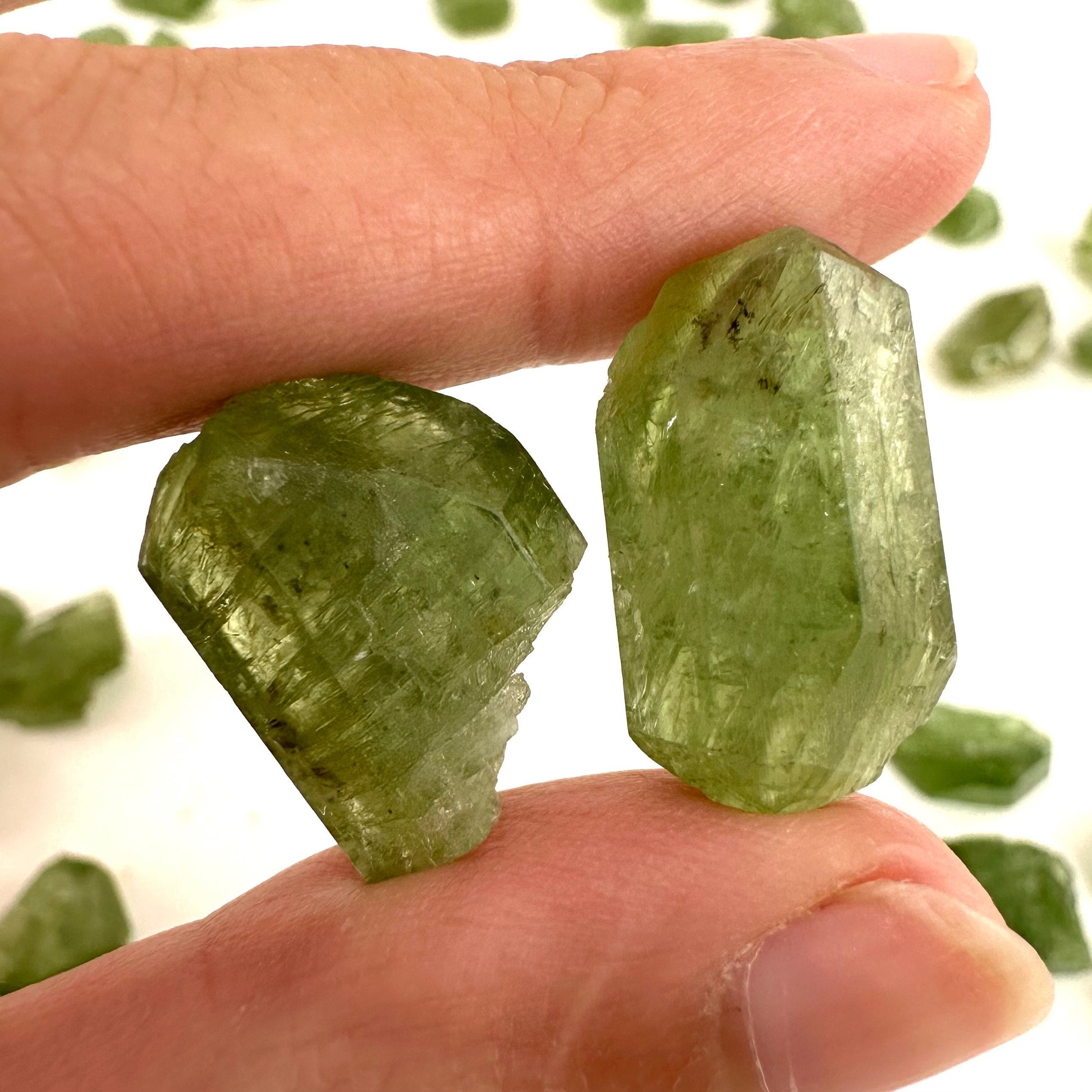 ONE Chromium Diopside Crystal (Afghanistan) | chrome diopside, diopside specimen, green diopside, diopside crystal, mineral specimen, crysta