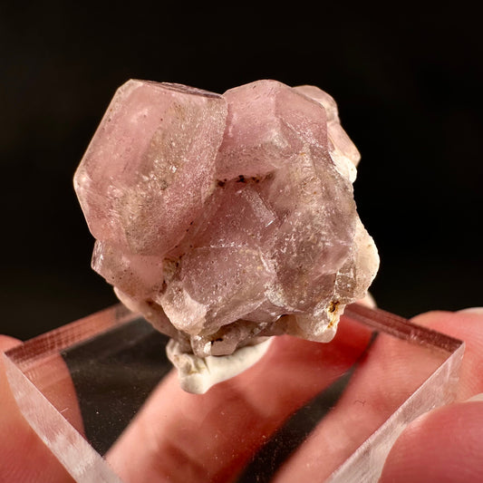 Pink Fluorapatite (Pakistan), natural pink apatite, terminated apatite crystal, mineral specimen, rare gems
