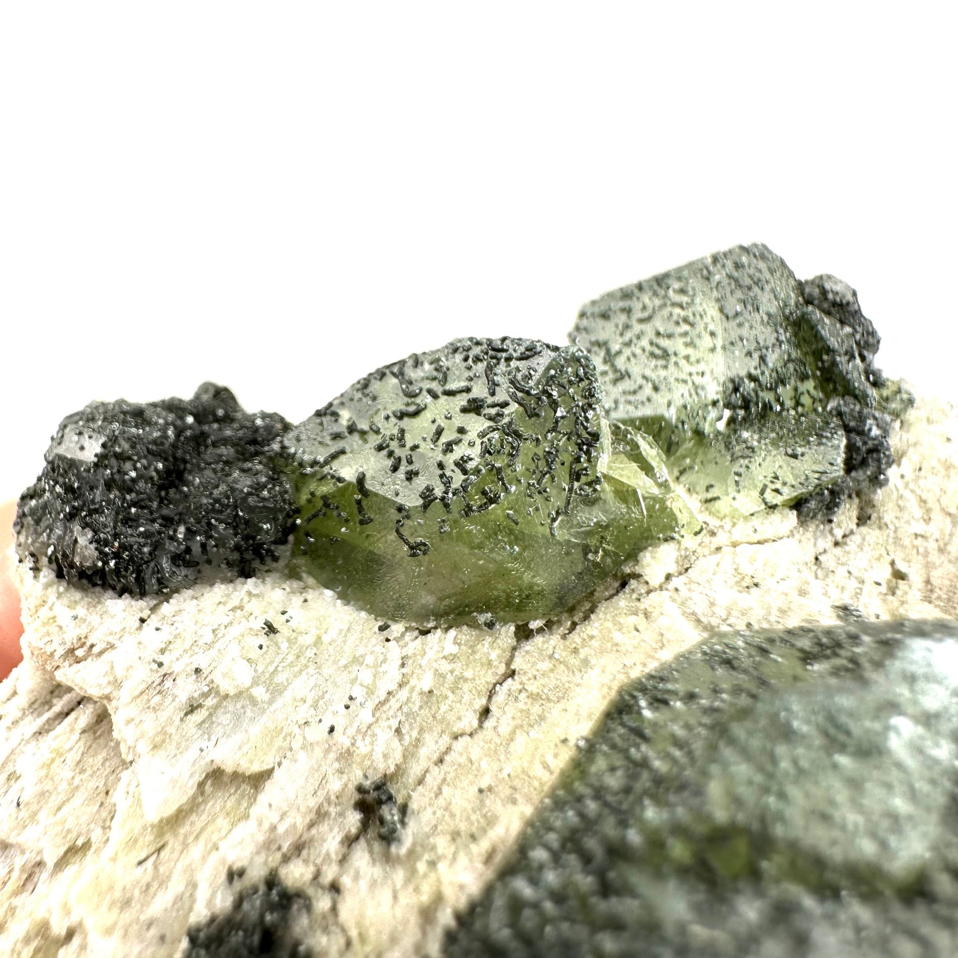 Titanite with Chlorite on Matrix (Pakistan) | sphene specimen, sphene titanite, titanite crystal, sphene crystal, rare minerals