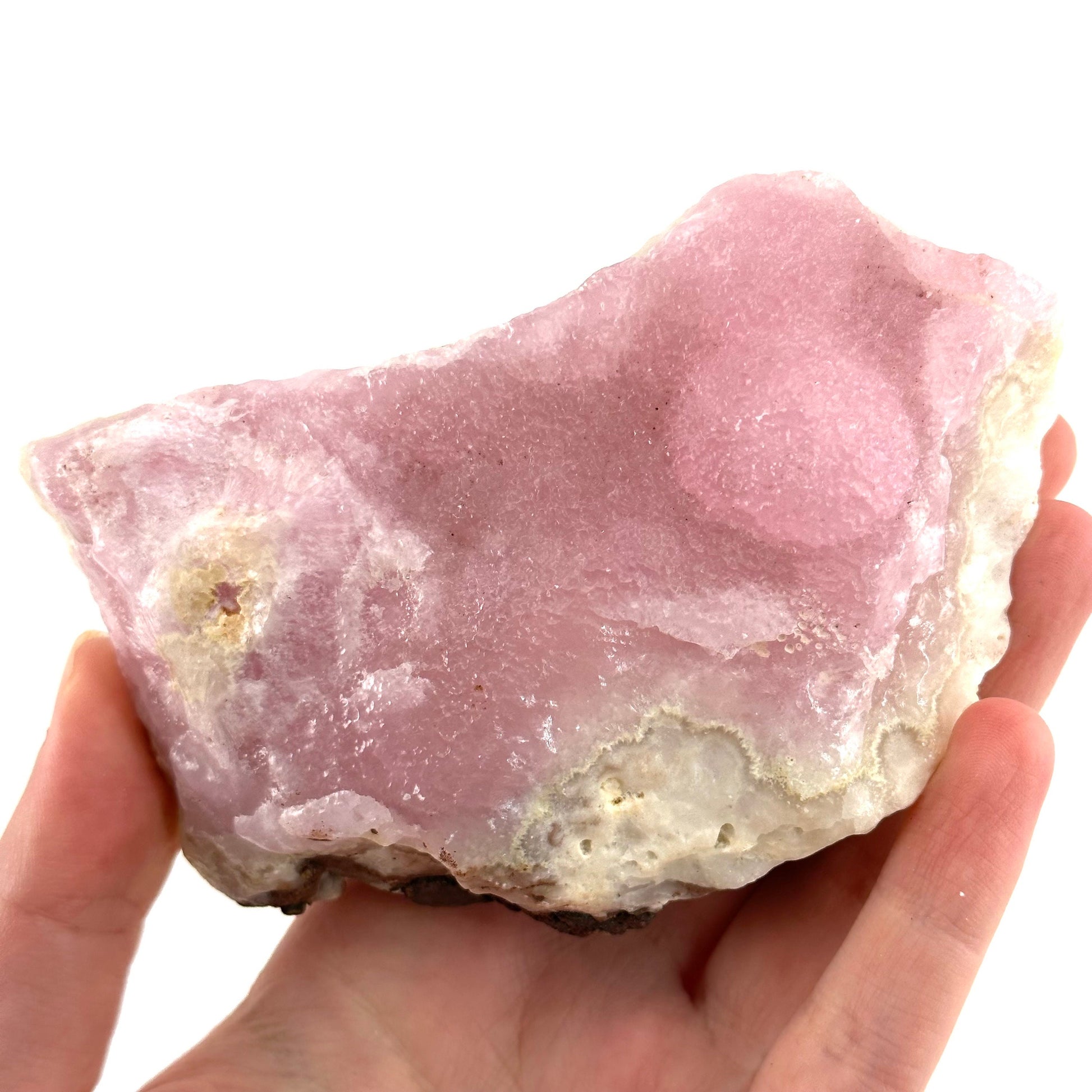 Pink Aragonite Cluster (Afghanistan) | pink aragonite specimen, raw aragonite, pink aragonite crystal