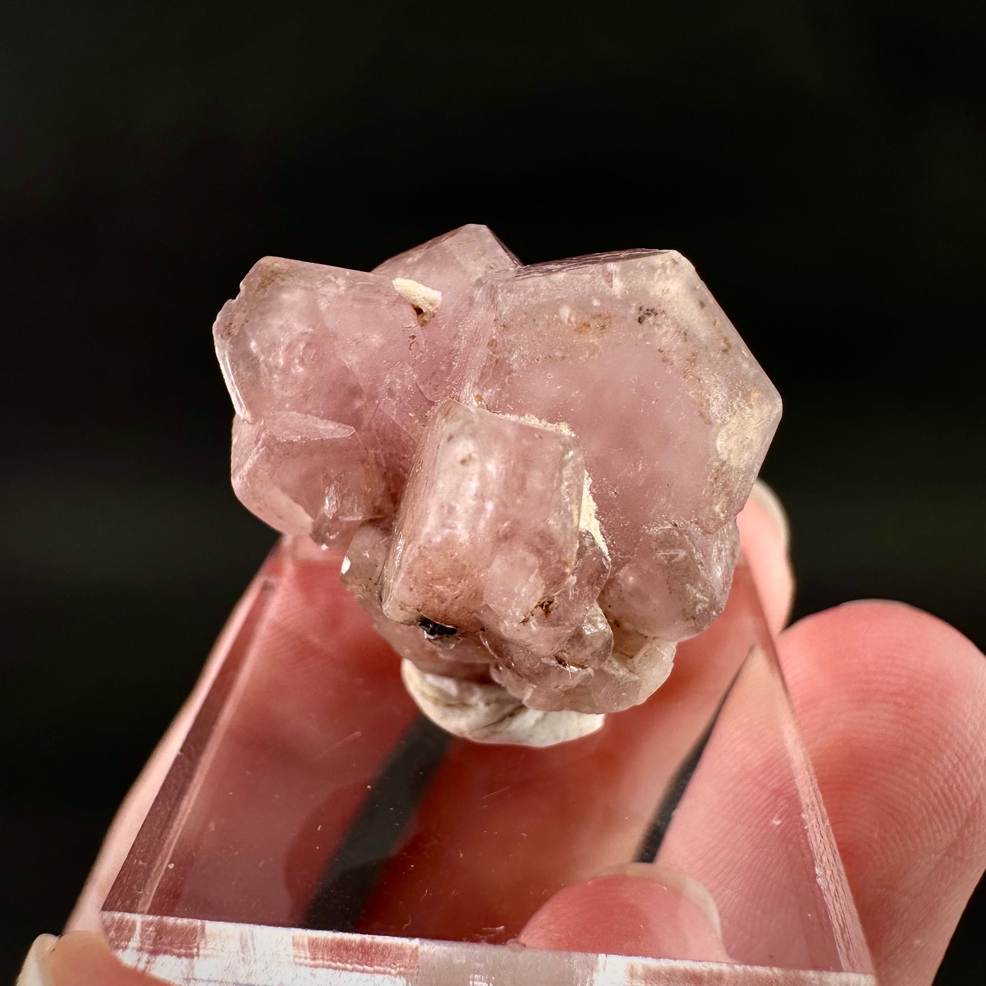 Pink Fluorapatite (Pakistan), natural pink apatite, terminated apatite crystal, mineral specimen, rare gems
