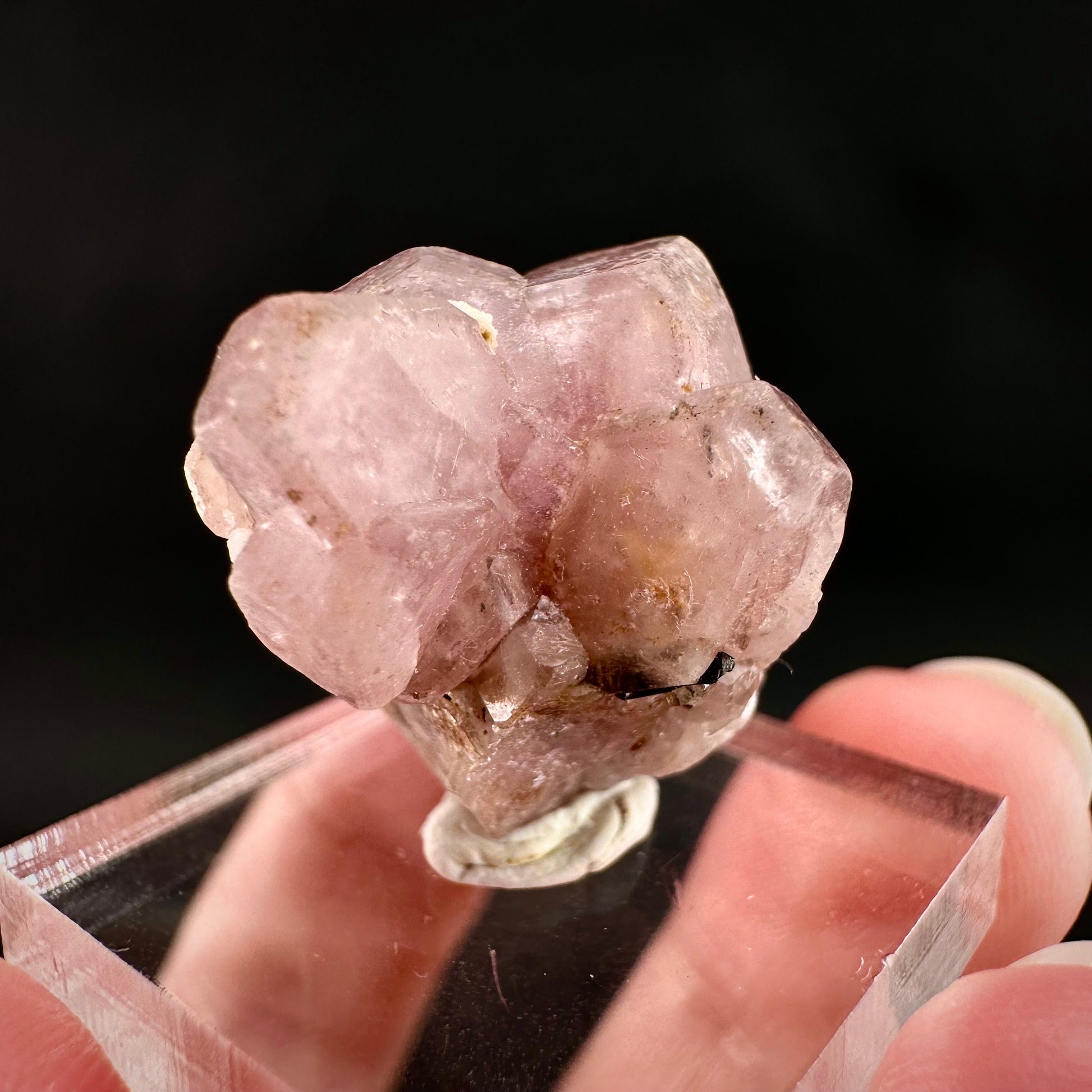 Pink Fluorapatite (Pakistan), natural pink apatite, terminated apatite crystal, mineral specimen, rare gems