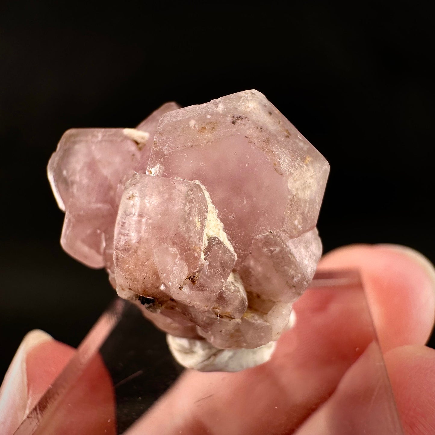 Pink Fluorapatite (Pakistan), natural pink apatite, terminated apatite crystal, mineral specimen, rare gems