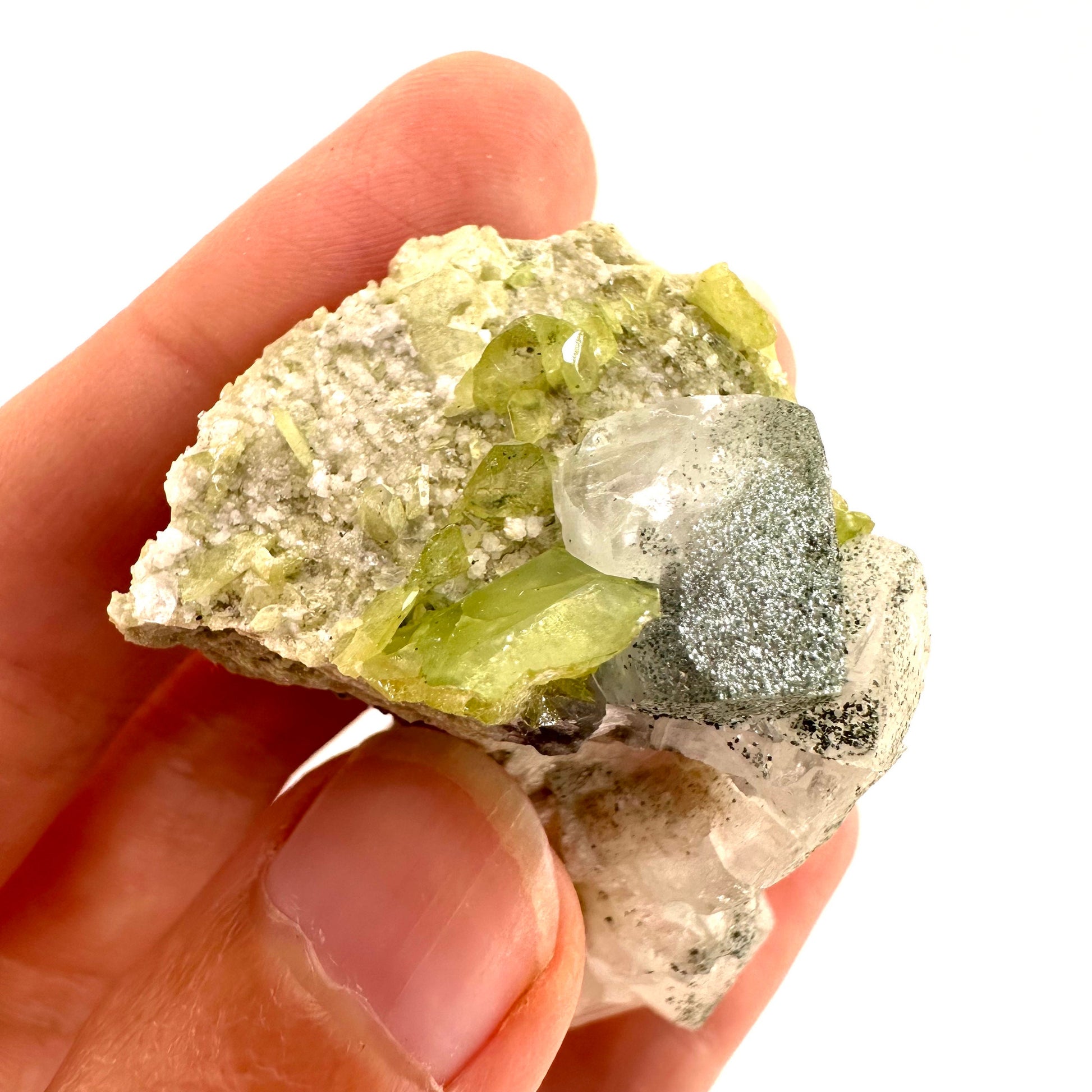 Titanite with Feldspar on Matrix (Pakistan) | sphene specimen, sphene titanite, titanite crystal, sphene crystal, rare minerals