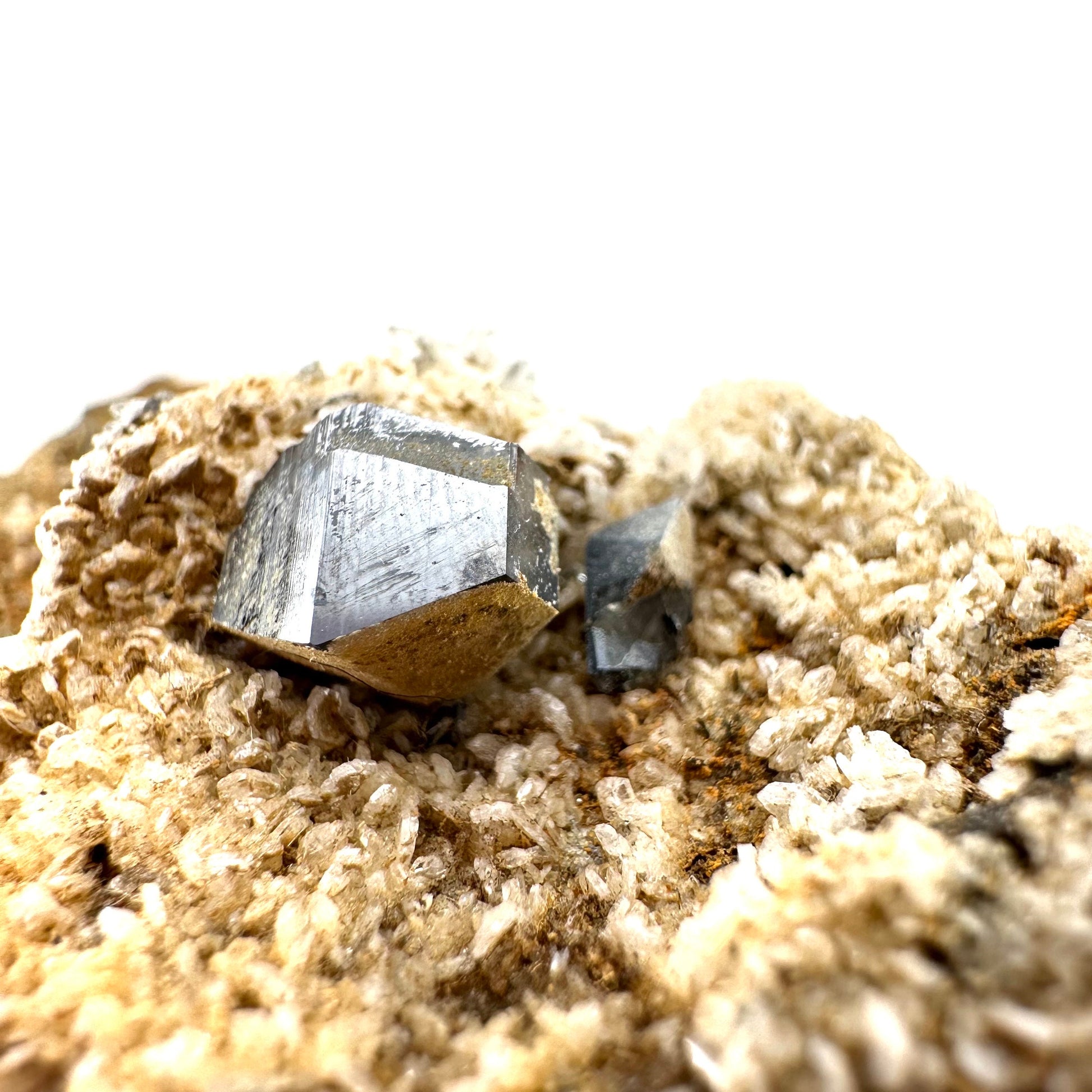 Anatase on Matrix with Quartz (Pakistan), anatase crystal, terminated anatase, mineral specimen, rare gems