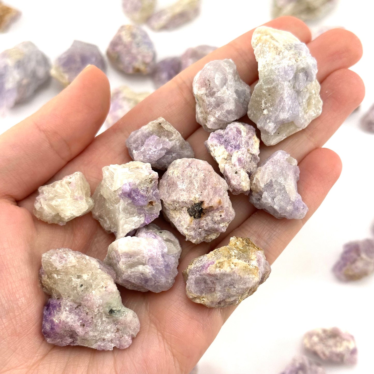 ONE UV-Reactive Hackmanite Raw Specimen | raw hackmanite, purple hackmanite, hackmanite crystal, mineral specimen