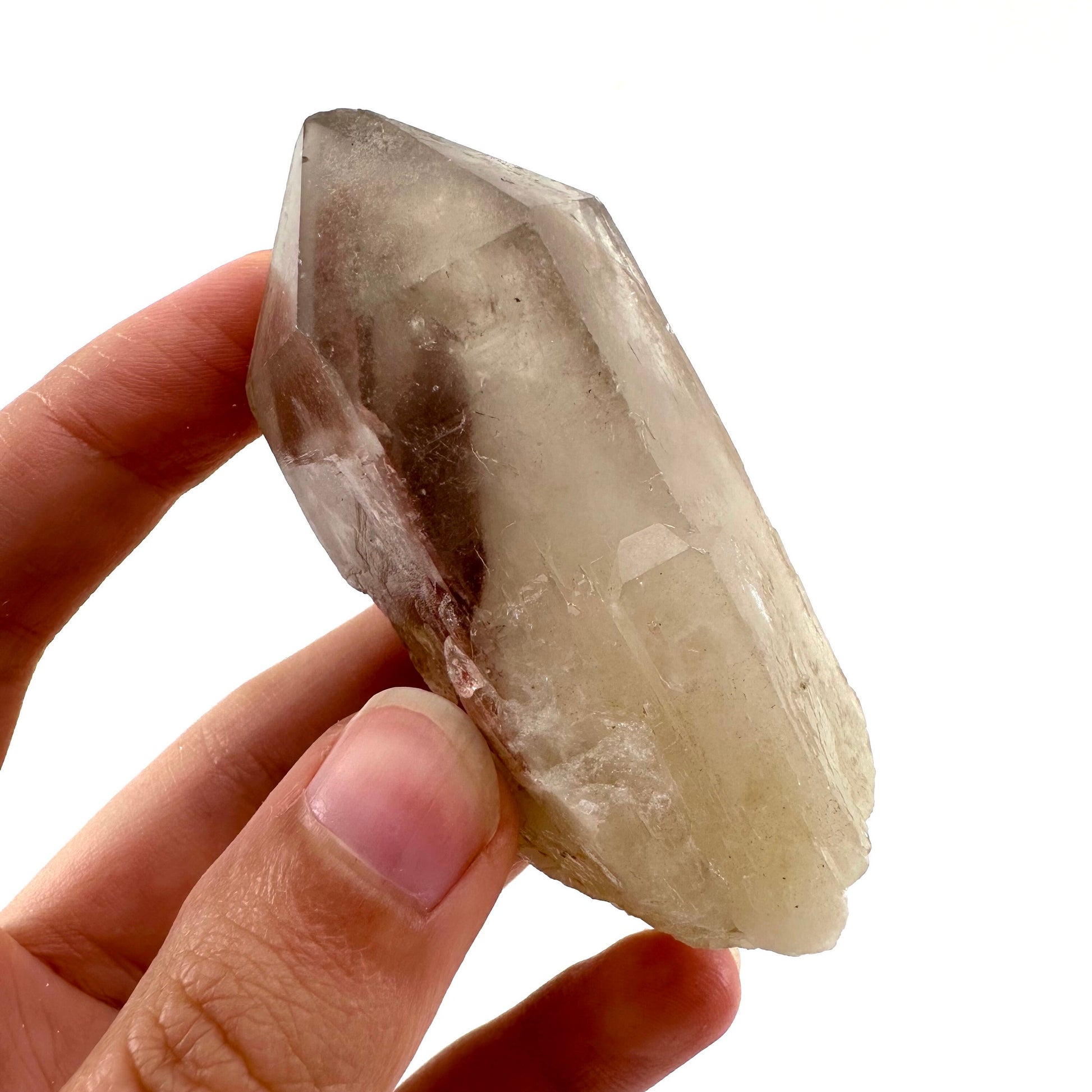 Red Hematite Quartz Cluster (Zimbabwe), quartz crystal, hematite quartz point, red phantom quartz, fire quartz