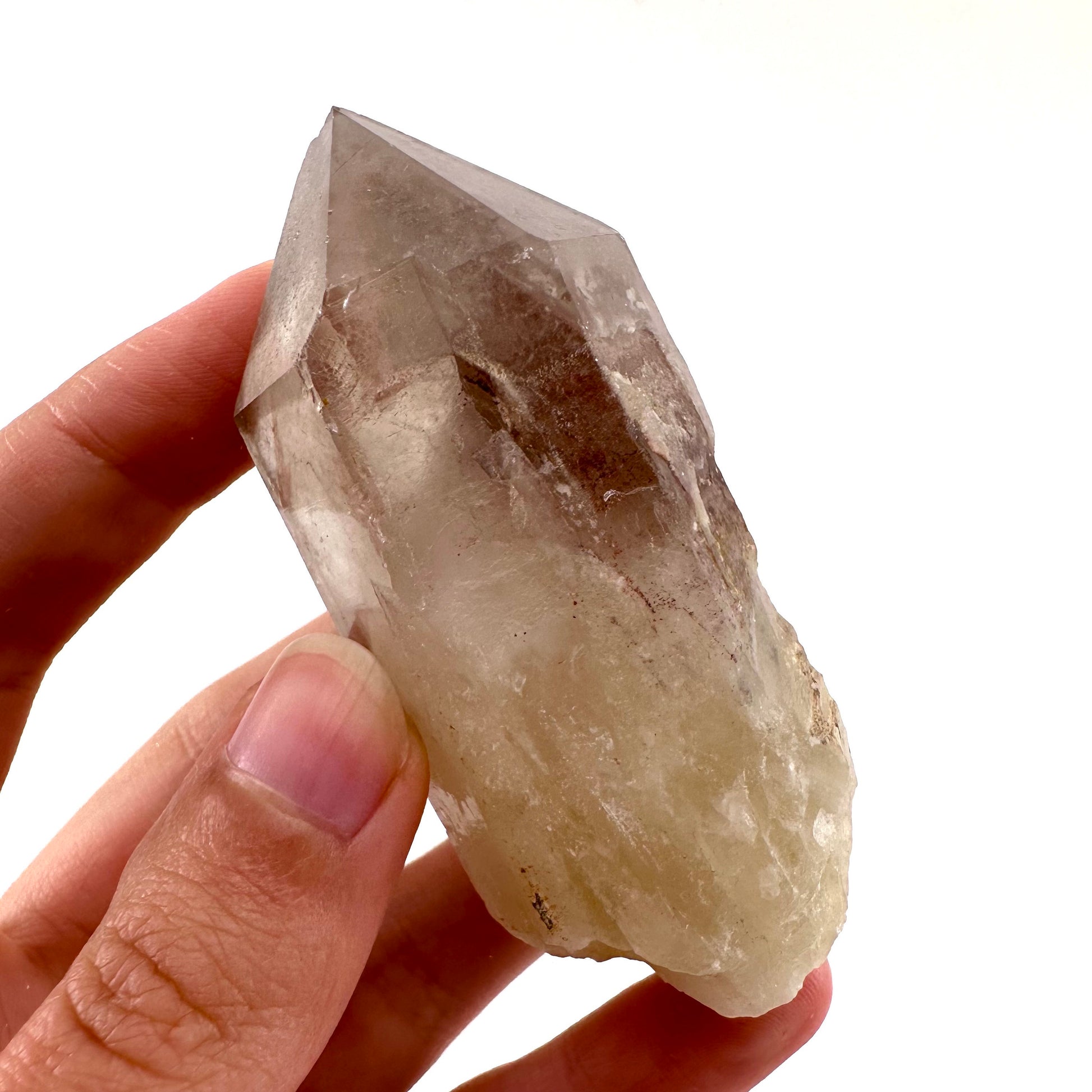 Red Hematite Quartz Cluster (Zimbabwe), quartz crystal, hematite quartz point, red phantom quartz, fire quartz