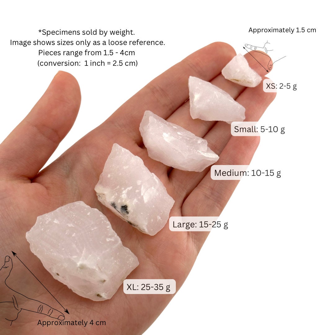 ONE UV-Reactive Mangano Calcite Specimen | raw mangano calcite, pink mangano calcite, fluorescent crystal, mineral specimen