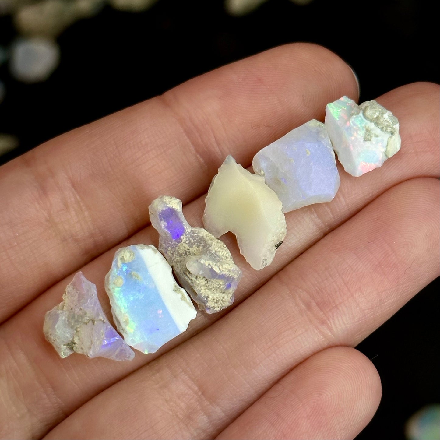 Raw Opal Specimen | natural Ethiopian welo opal crystal