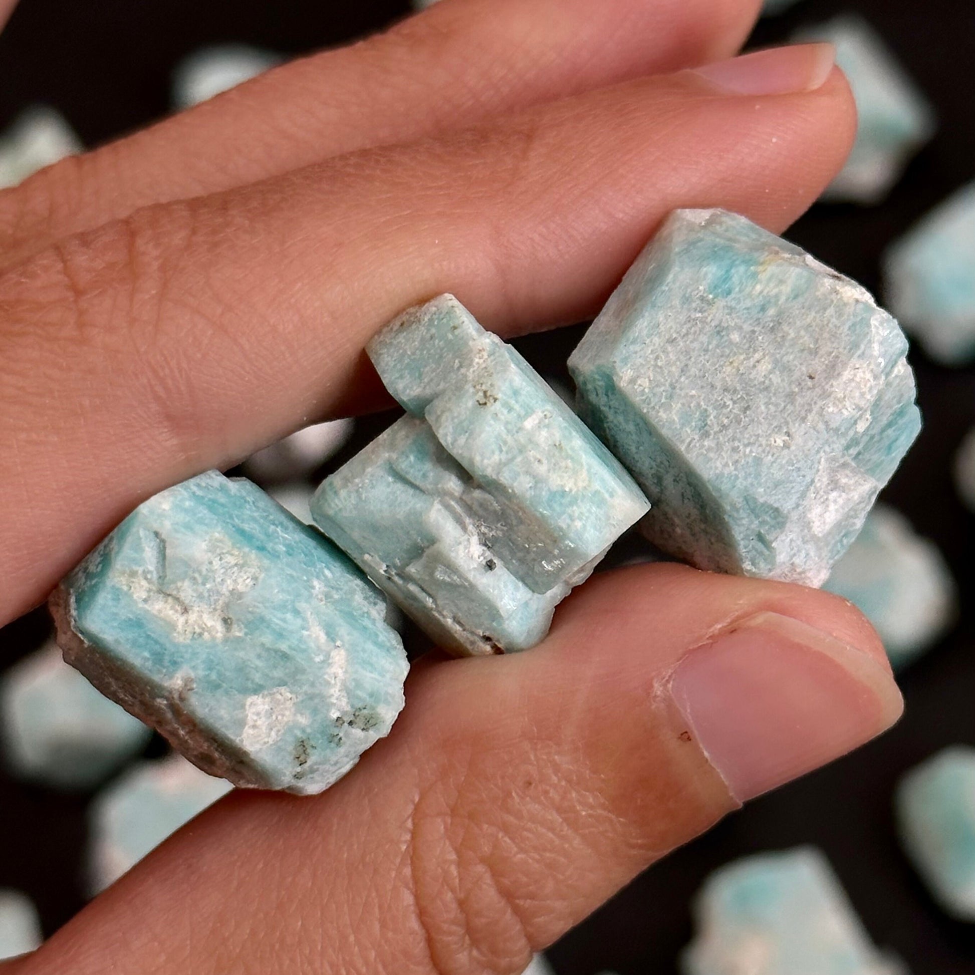 ONE Amazonite Crystal (Colorado, USA) | terminated amazonite, amazonite crystal, mineral specimen, rare crystals