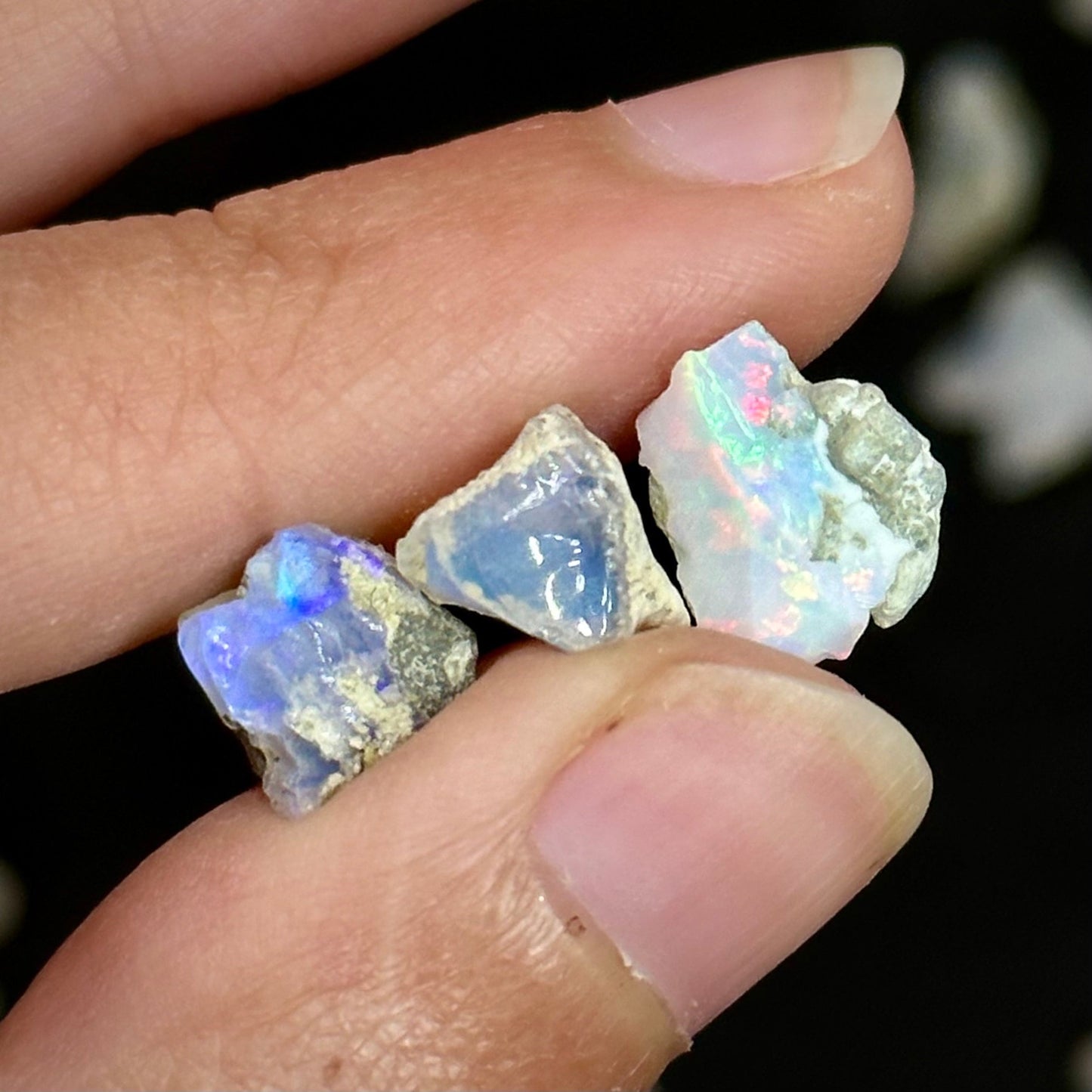 Raw Opal Specimen | natural Ethiopian welo opal crystal