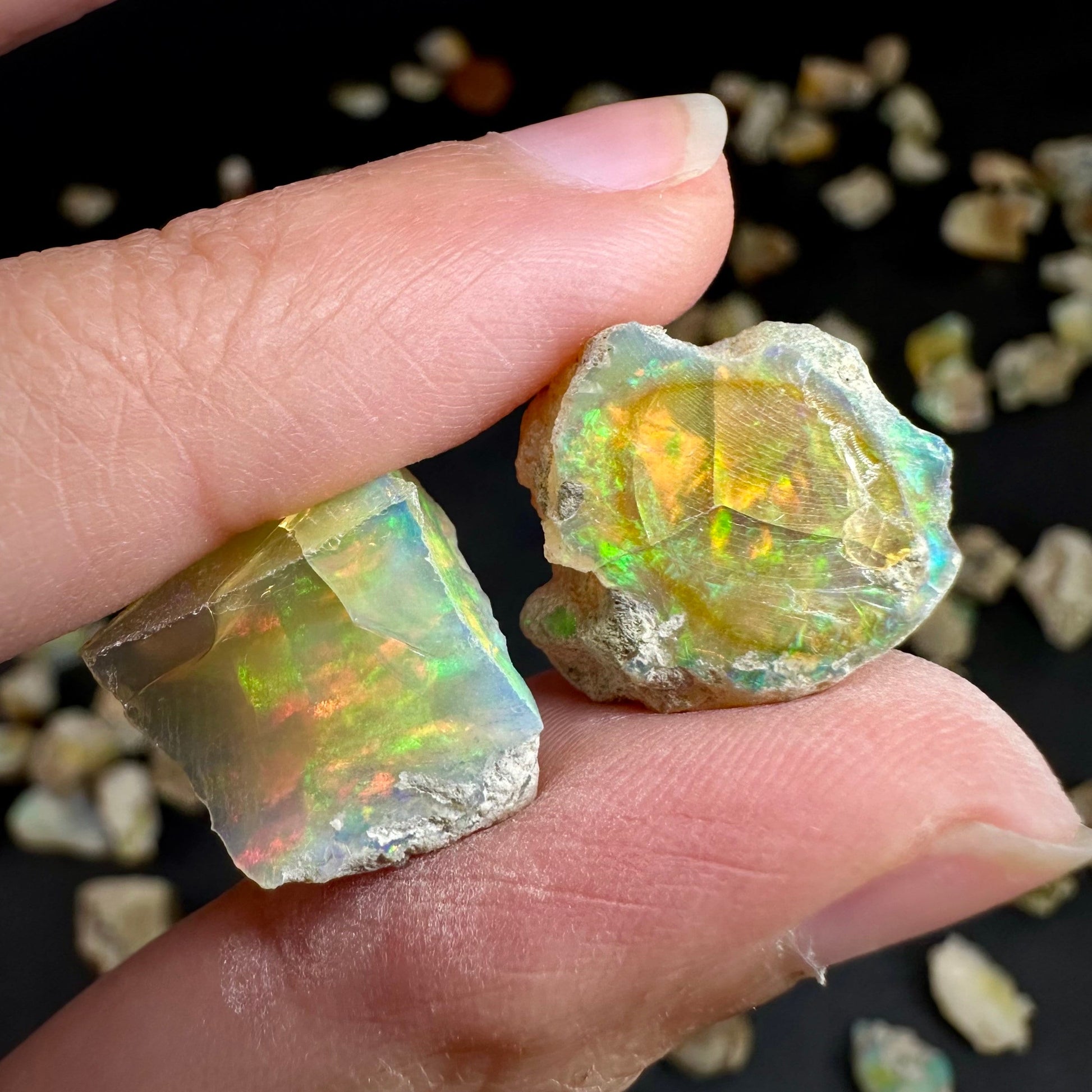 Natural Opals (per gram) | Ethiopian Opal, natural opal, rough opals, welo opal, raw opal