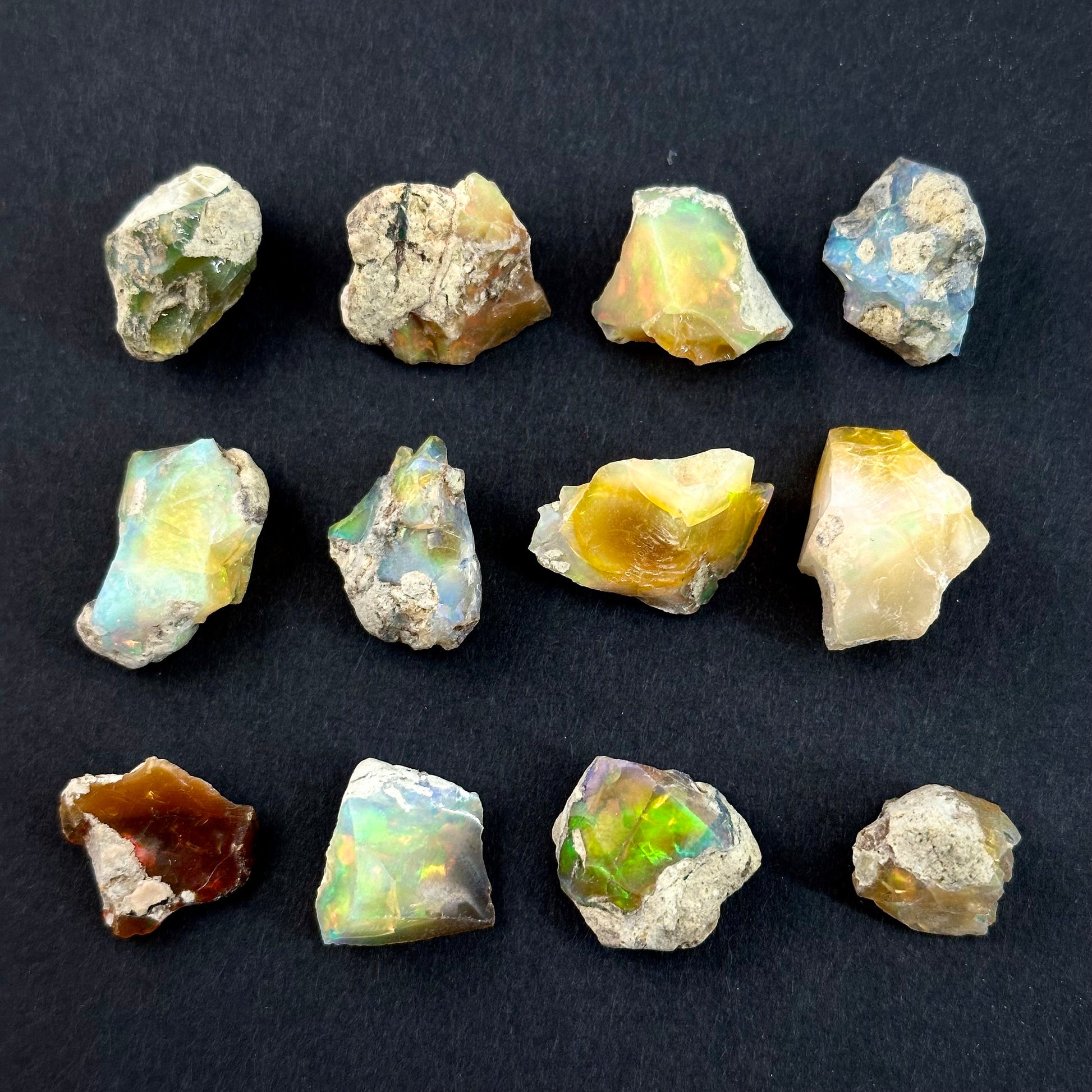Natural Opals (per gram) | Ethiopian Opal, natural opal, rough opals, welo opal, raw opal