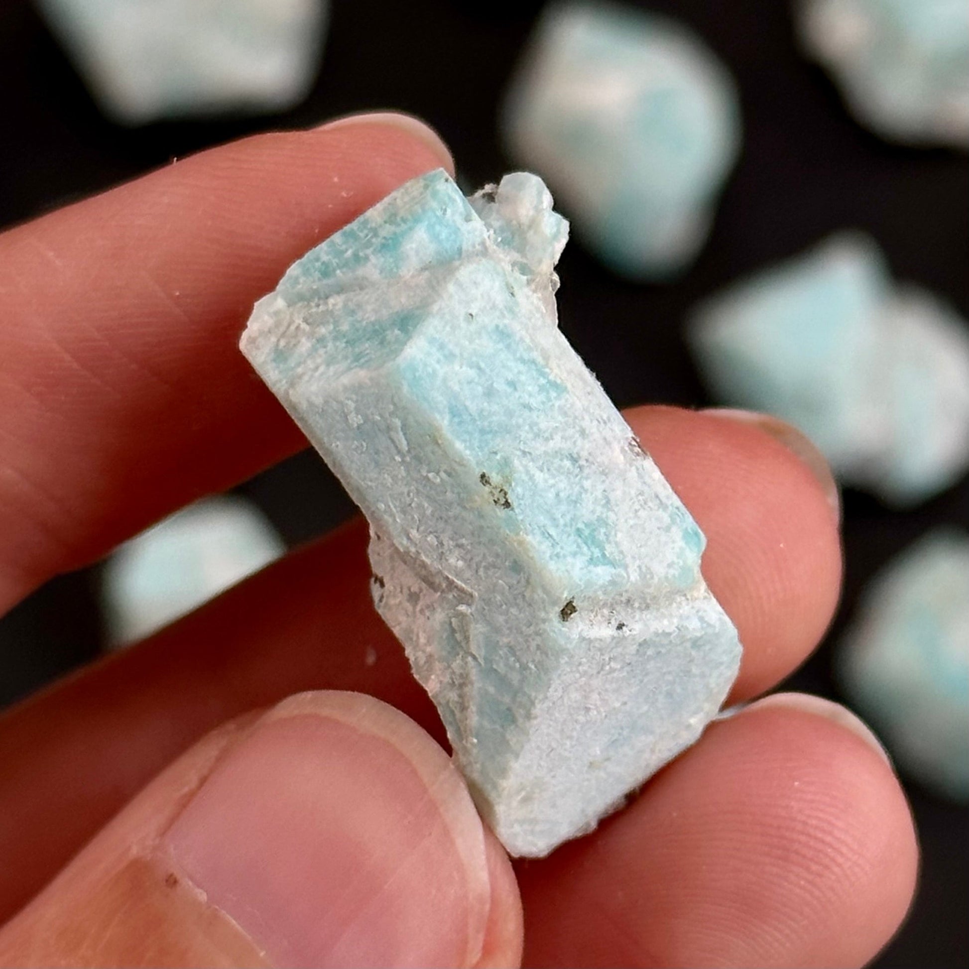 ONE Amazonite Crystal (Colorado, USA) | terminated amazonite, amazonite crystal, mineral specimen, rare crystals