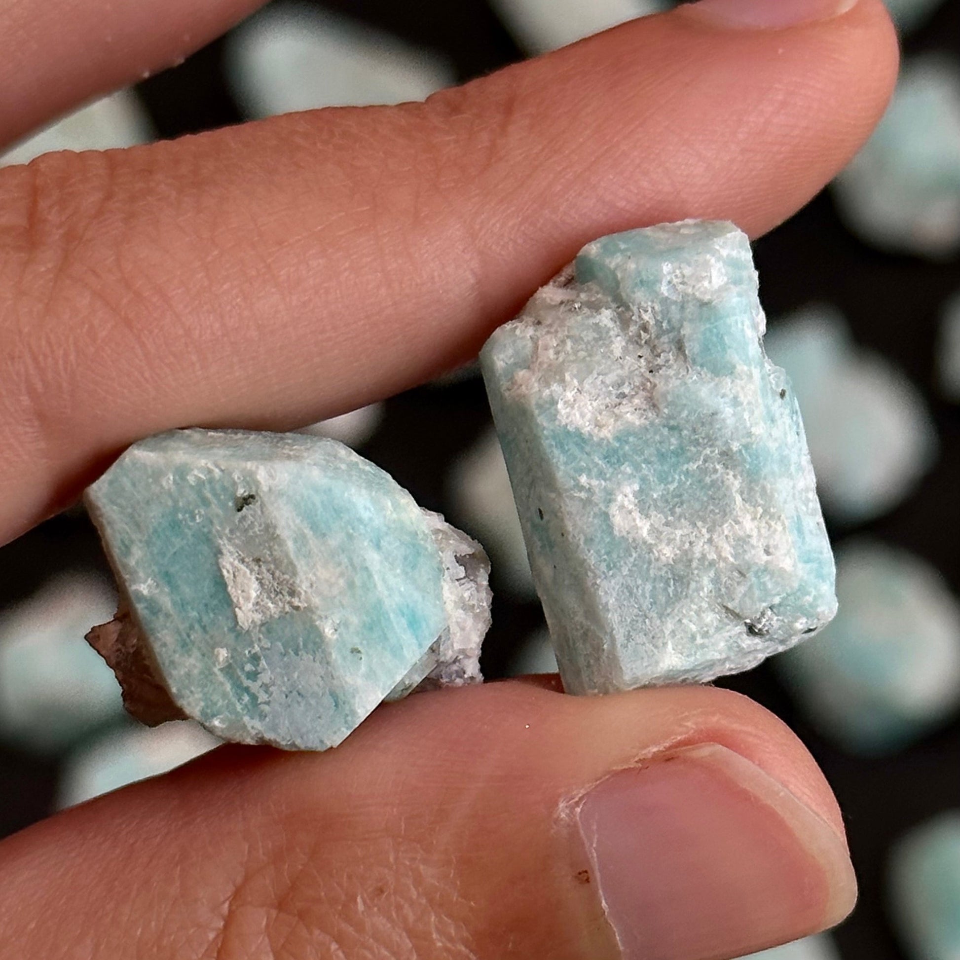 ONE Amazonite Crystal (Colorado, USA) | terminated amazonite, amazonite crystal, mineral specimen, rare crystals