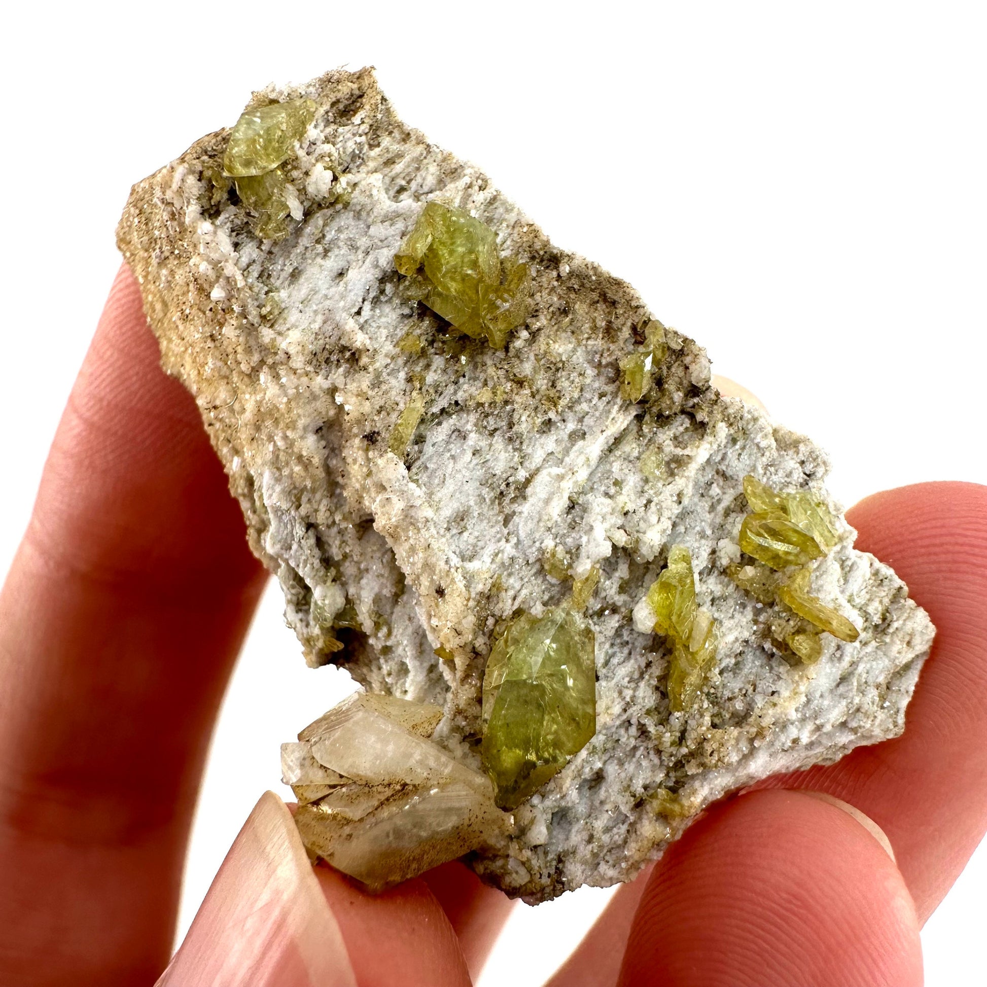 Titanite with Feldspar on Matrix (Pakistan) | sphene specimen, sphene titanite, titanite crystal, sphene crystal, rare minerals