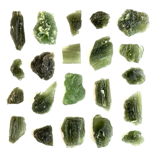 50g Genuine Moldavite Wholesale (Czech Republic) | moldavite specimen, tektite, raw moldavite, authentic moldavite, wholesale moldavite