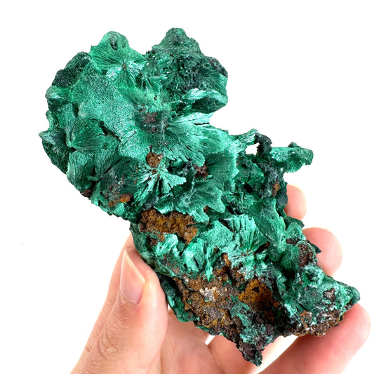 Fibrous Velvet Malachite Specimen (DR Congo) | natural malachite, velvet malachite, malachite crystal