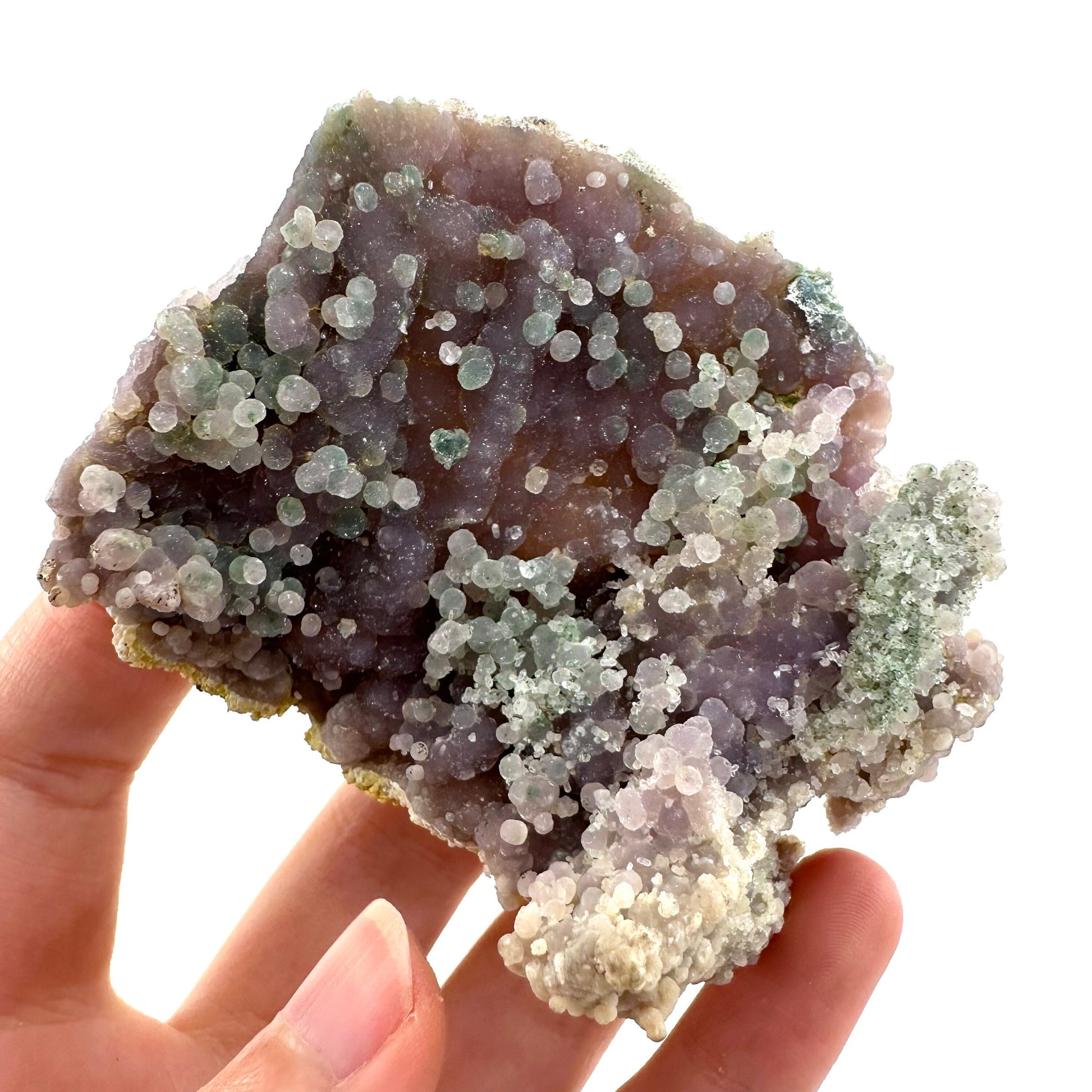 Grape Amethyst (Indonesia) | Grape Agate, purple grape agate, grape agate cluster, mineral specimen, crystals, gemstone