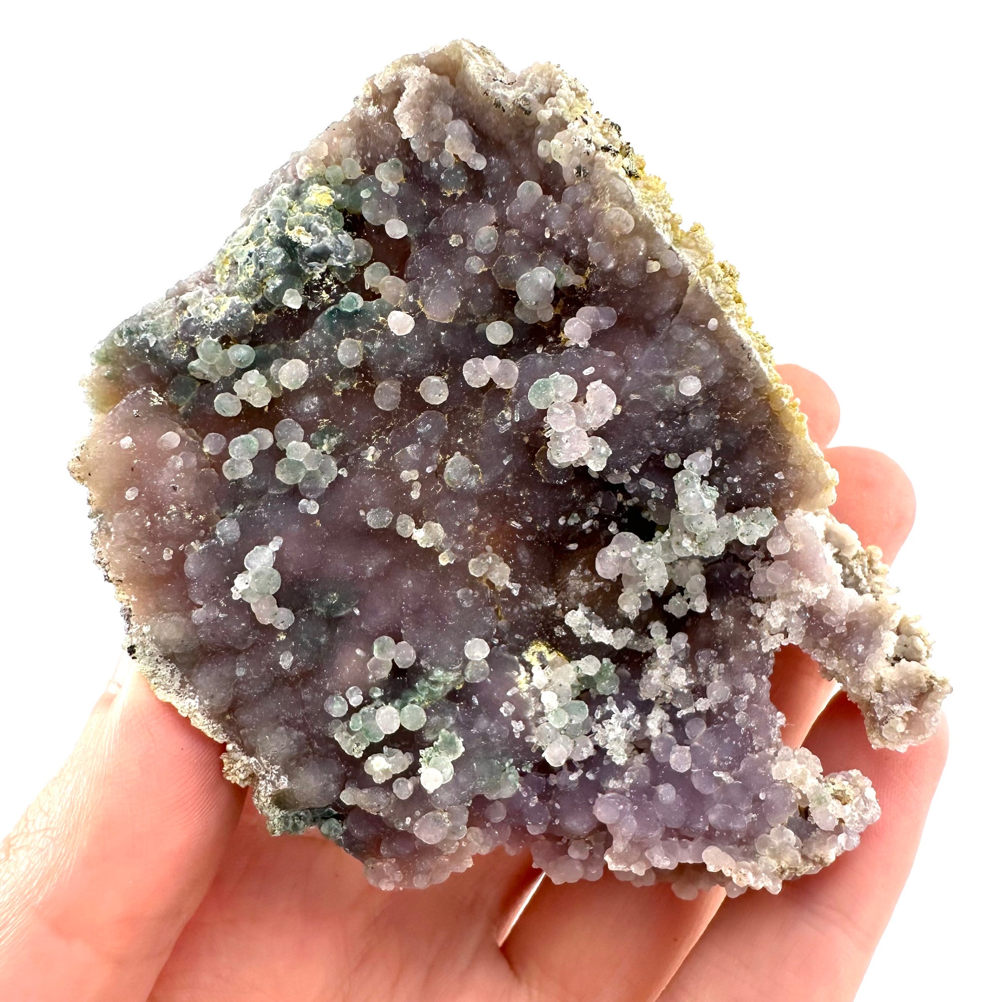 Grape Amethyst (Indonesia) | Grape Agate, purple grape agate, grape agate cluster, mineral specimen, crystals, gemstone