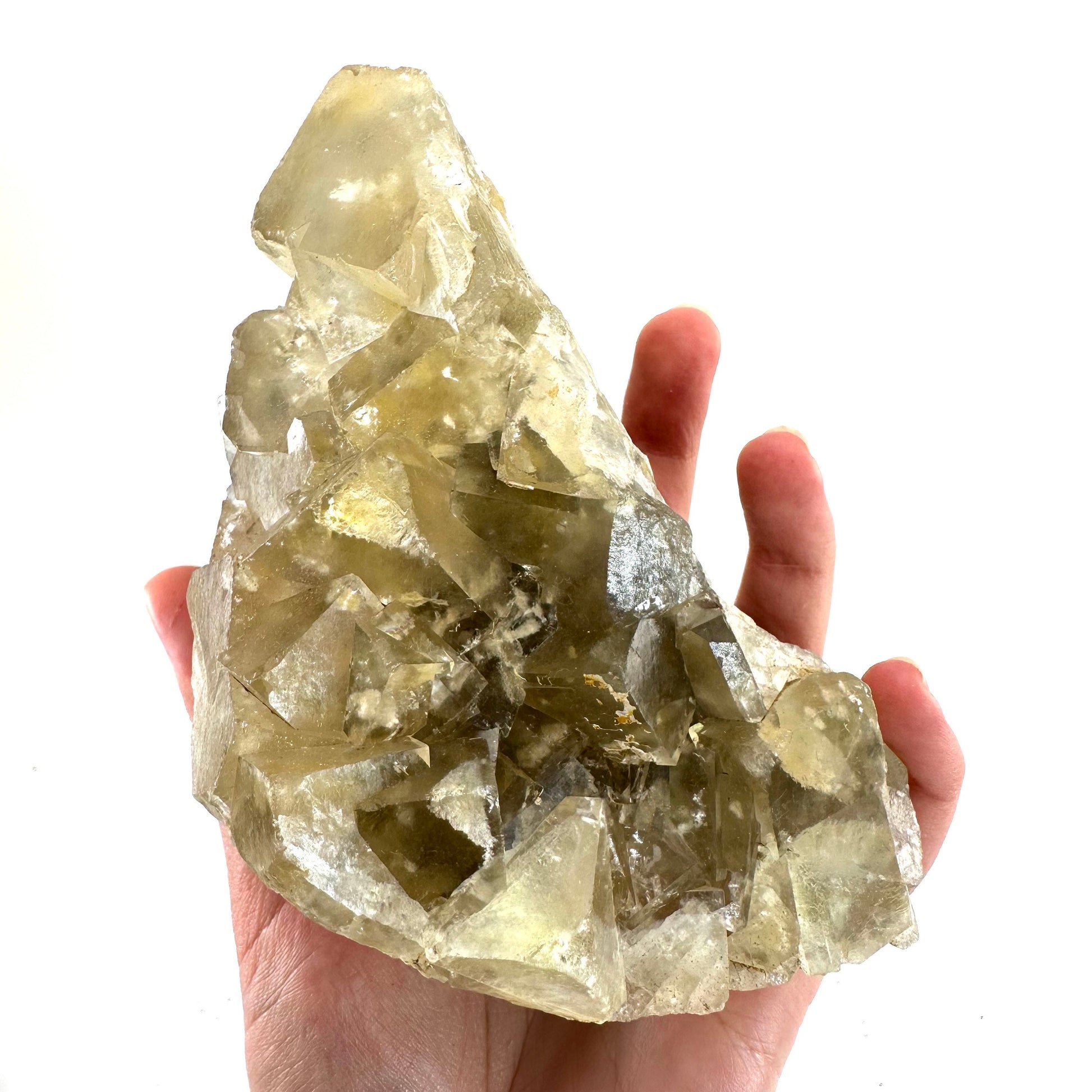 Okorusu Fluorite (Namibia) | fluorite cluster, cubic fluorite, yellow fluorite, crystals, mineral specimen