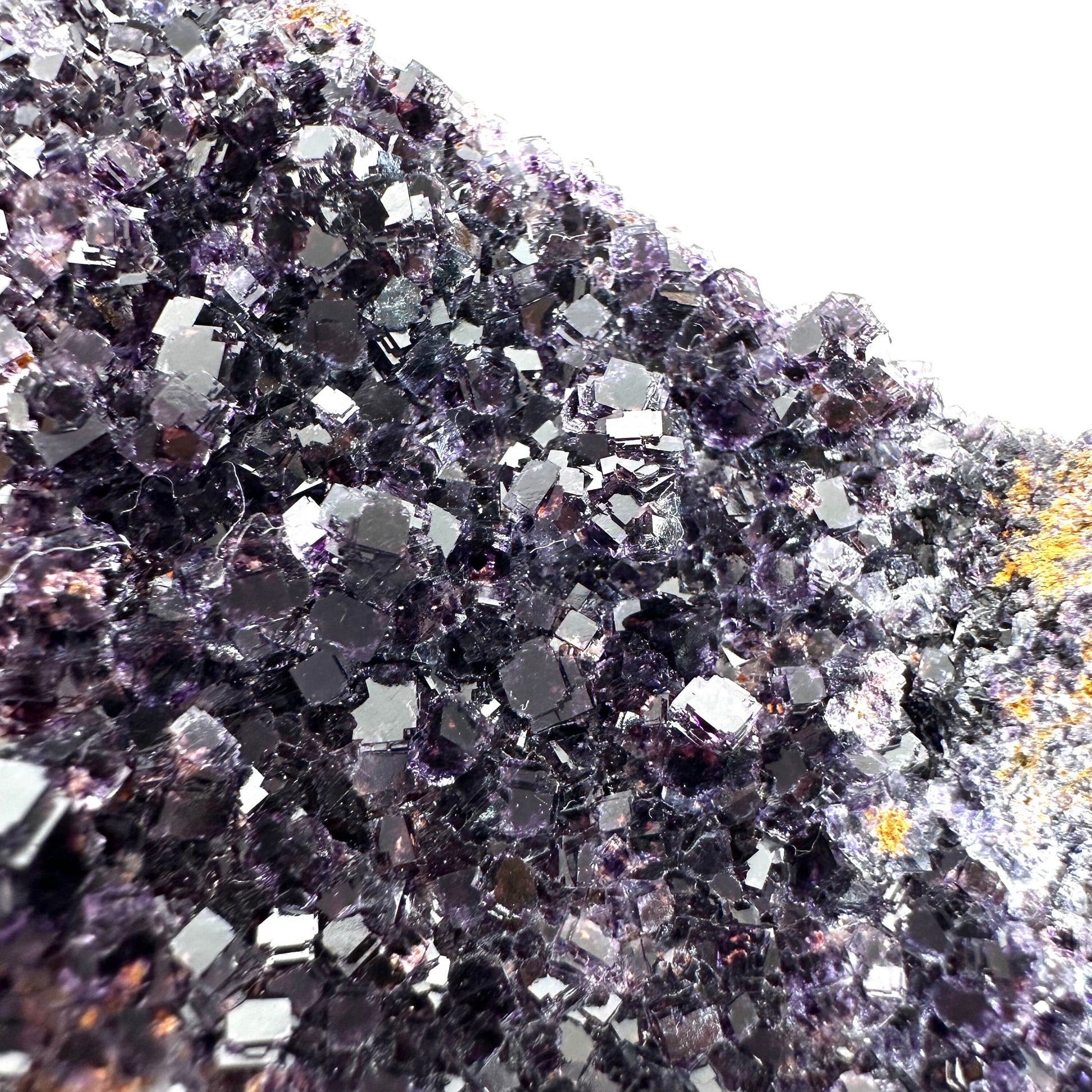 Okorusu Fluorite (Namibia) | fluorite cluster, cubic fluorite, purple fluorite, crystals, mineral specimen