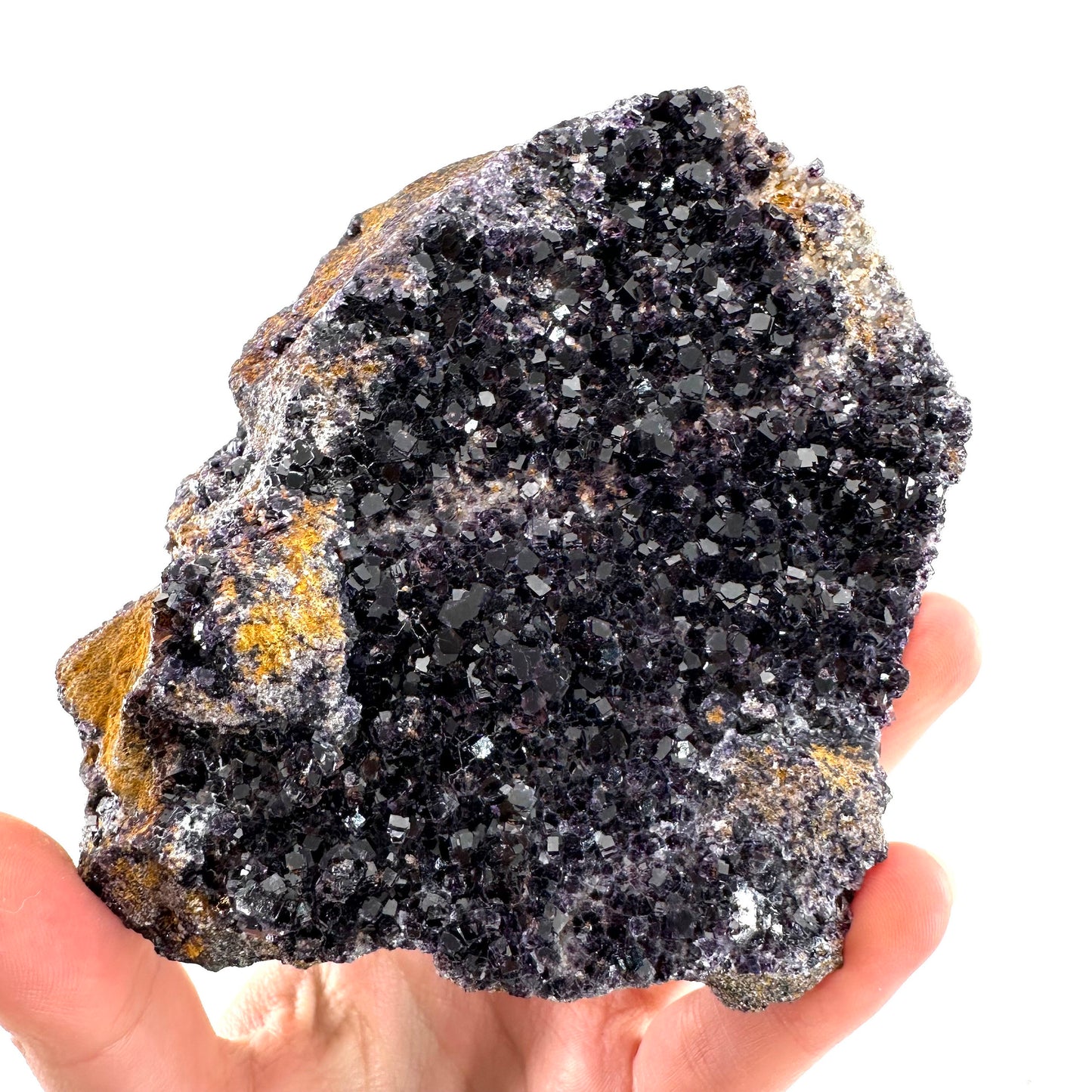Okorusu Fluorite (Namibia) | fluorite cluster, cubic fluorite, purple fluorite, crystals, mineral specimen