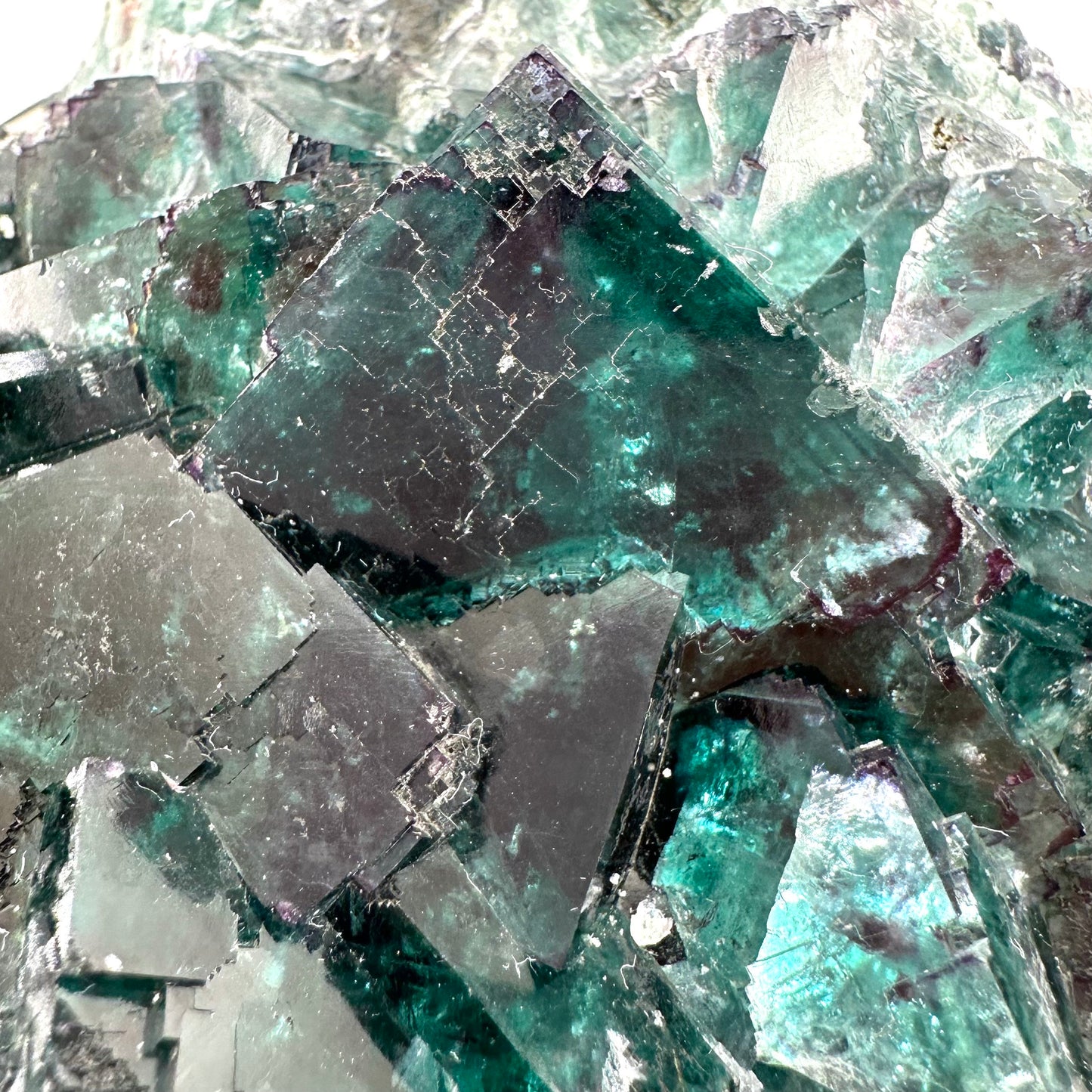 Okorusu Fluorite (Namibia) | fluorite cluster, cubic fluorite, green fluorite, crystals, mineral specimen