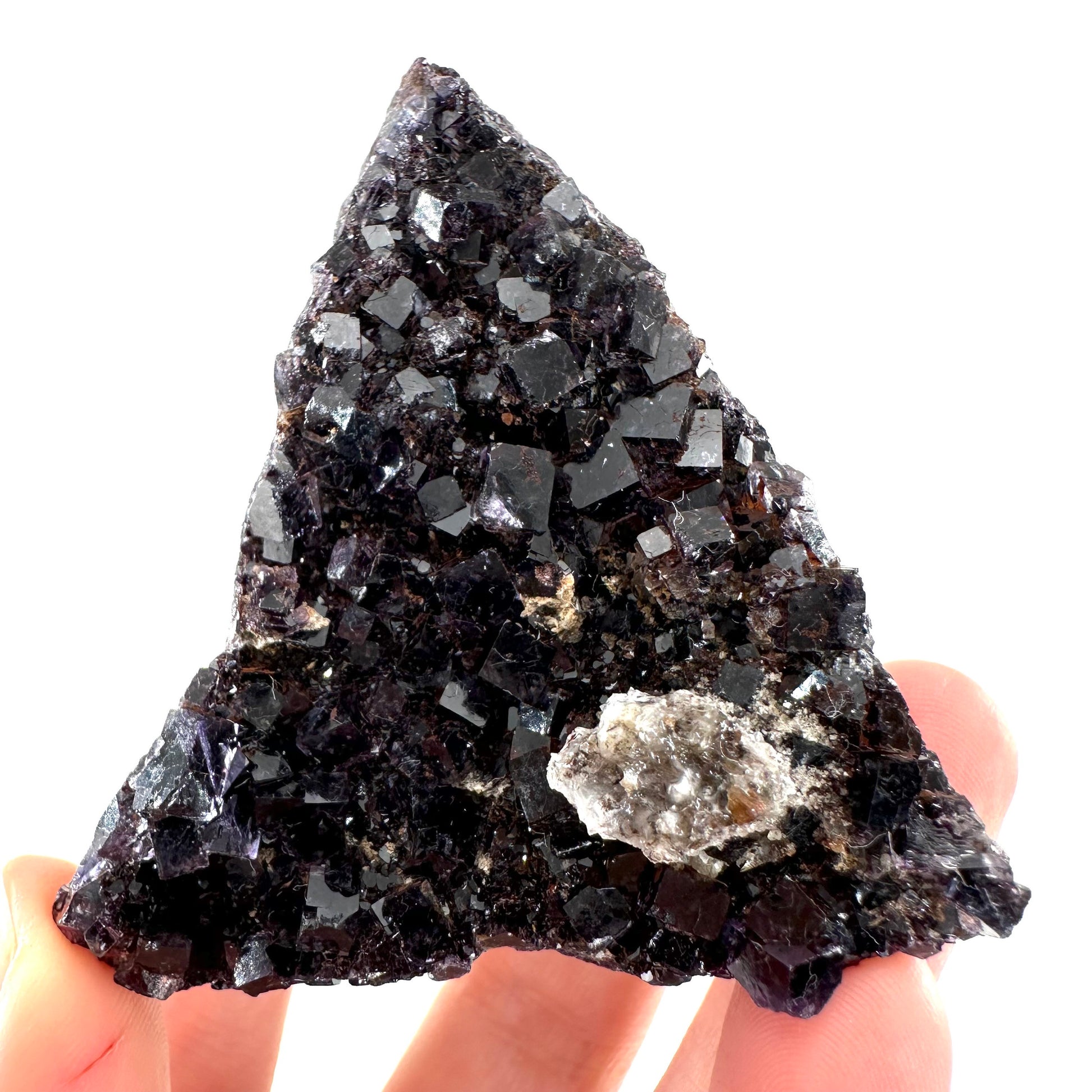 Okorusu Fluorite (Namibia) | fluorite cluster, cubic fluorite, purple fluorite, crystals, mineral specimen