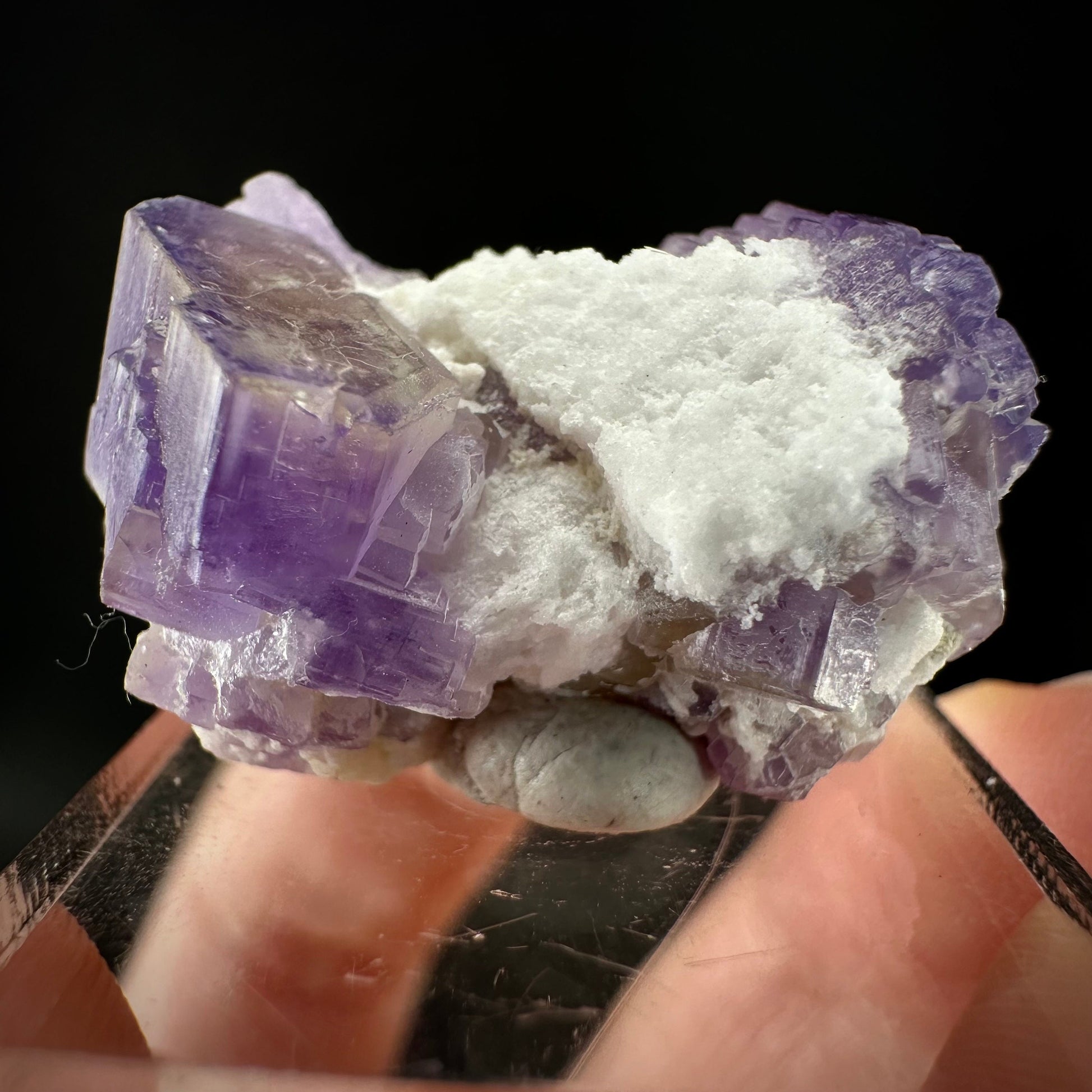 Purple Fluorapatite (Afghanistan), natural purple apatite, terminated apatite crystal, mineral specimen, rare gems, fluorapatite