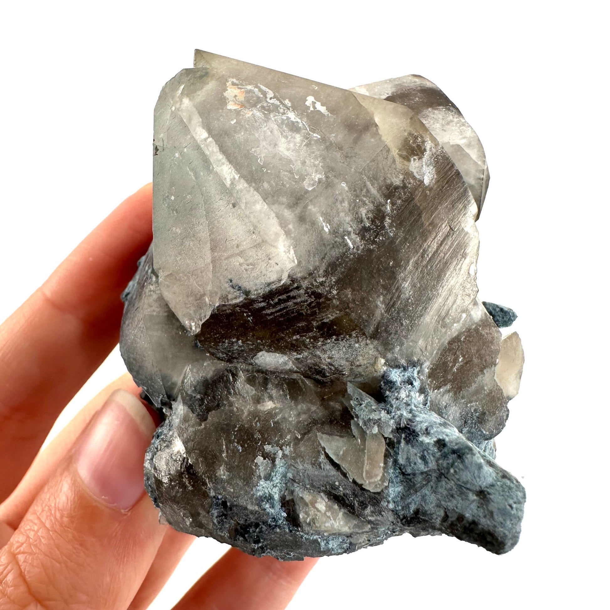 Gitter Quartz & Foitite (Namibia) | lattice quartz, smoky quartz crystal, smoky quartz point, quartz crystal, crystals