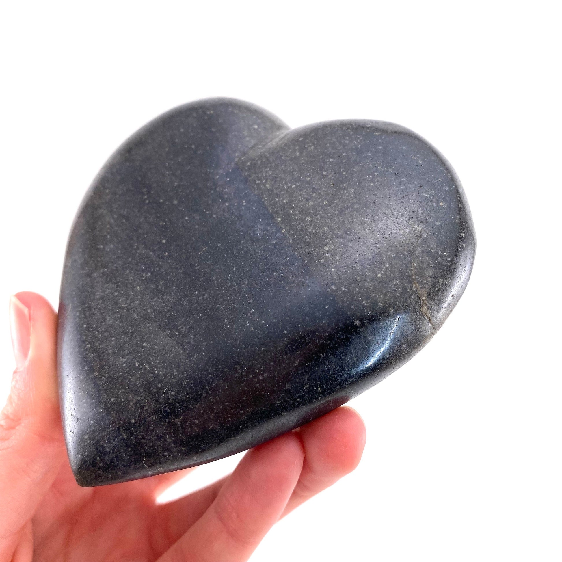 Lazulite Heart, crystal heart, Lazulite palm stone, lazulite palmstone, pocket stone, lazulite